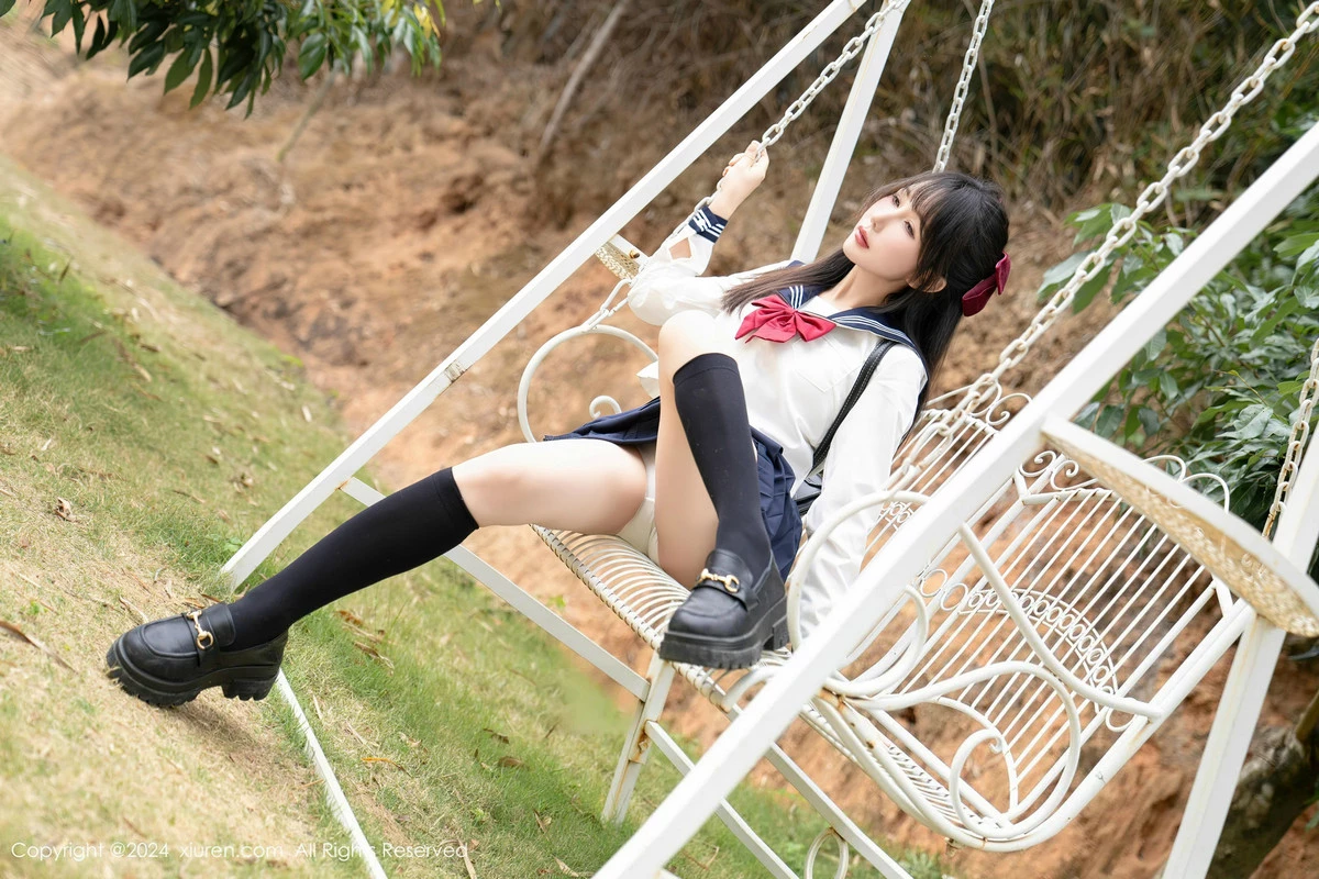 秀人集.com_[XiuRen秀人网]No.8365_模特波巧酱长白山旅拍性感学妹制服配黑丝袜秀曼妙身姿诱惑写真85P