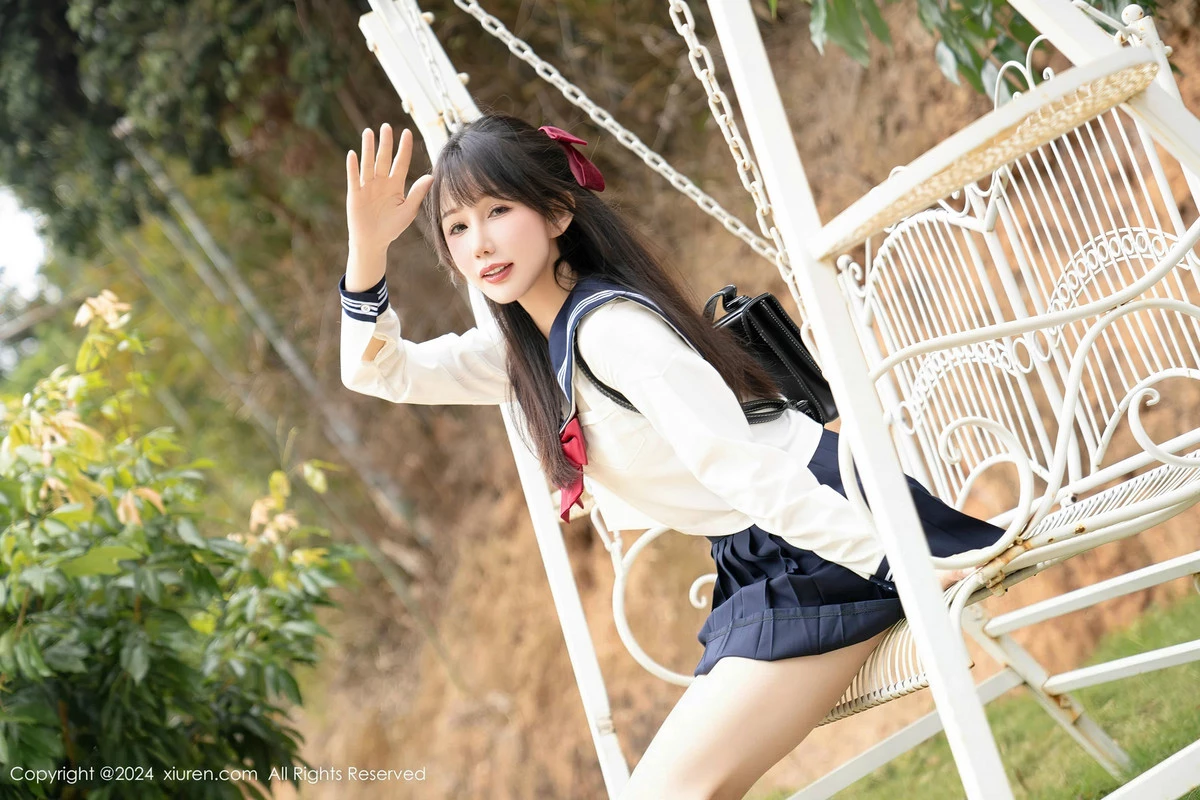 秀人集.com_[XiuRen秀人网]No.8365_模特波巧酱长白山旅拍性感学妹制服配黑丝袜秀曼妙身姿诱惑写真85P