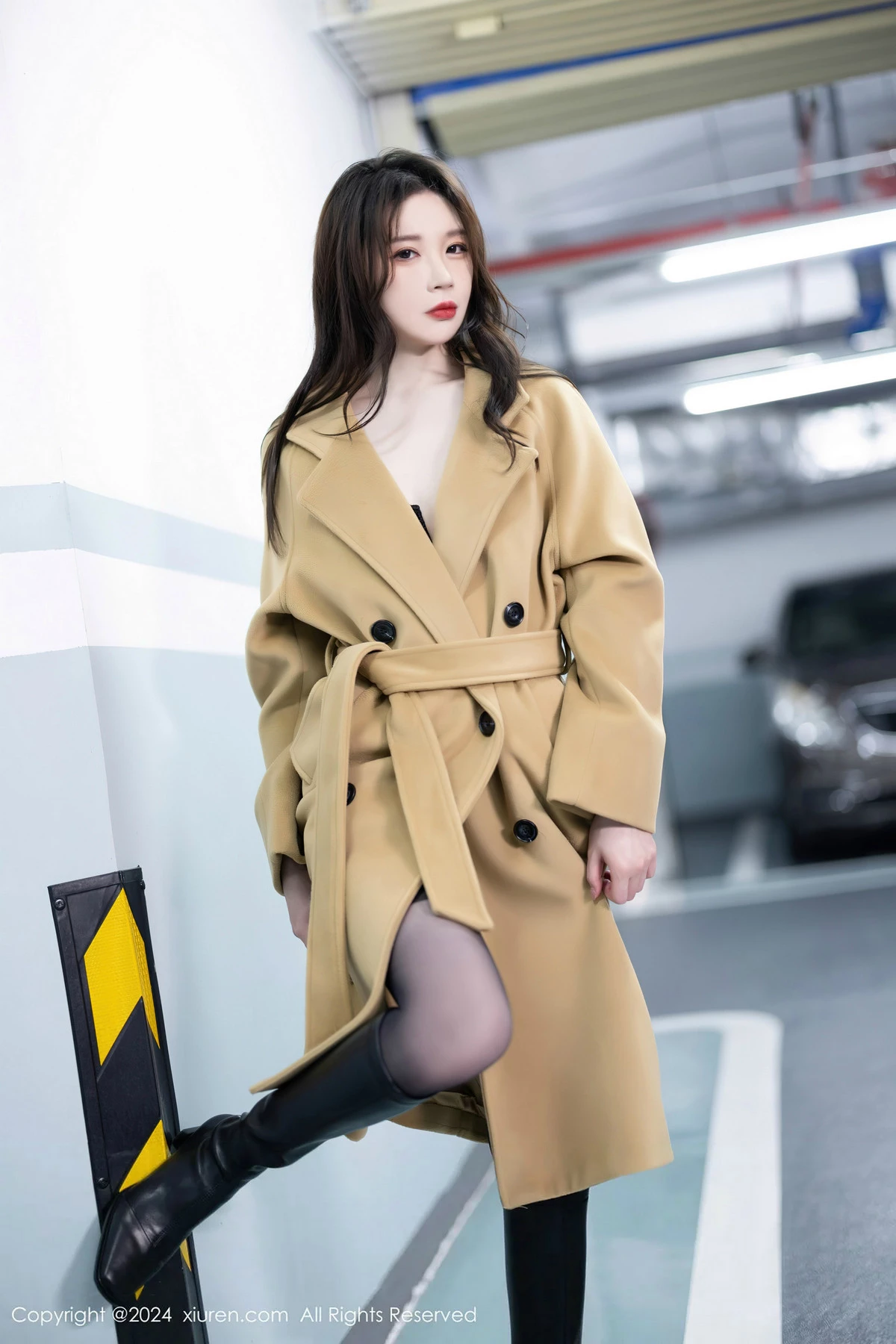 秀人集.com_[XiuRen秀人网]No.8414_模特梦心玥私房性感黑色内衣配黑丝吊袜秀高挑曼妙身姿诱惑写真80P