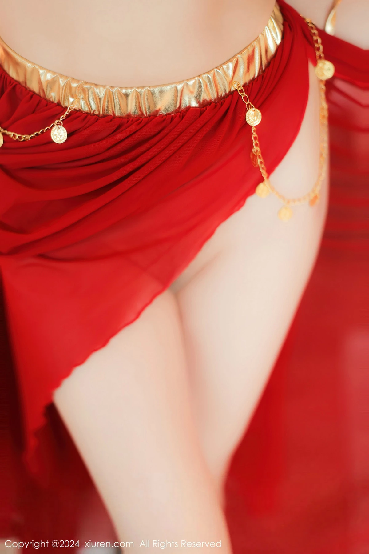 秀人集.com_[XiuRen秀人网]No.8420_模特清妙异域舞娘装扮性感红色舞裙秀曼妙身姿修长美腿迷人写真93P