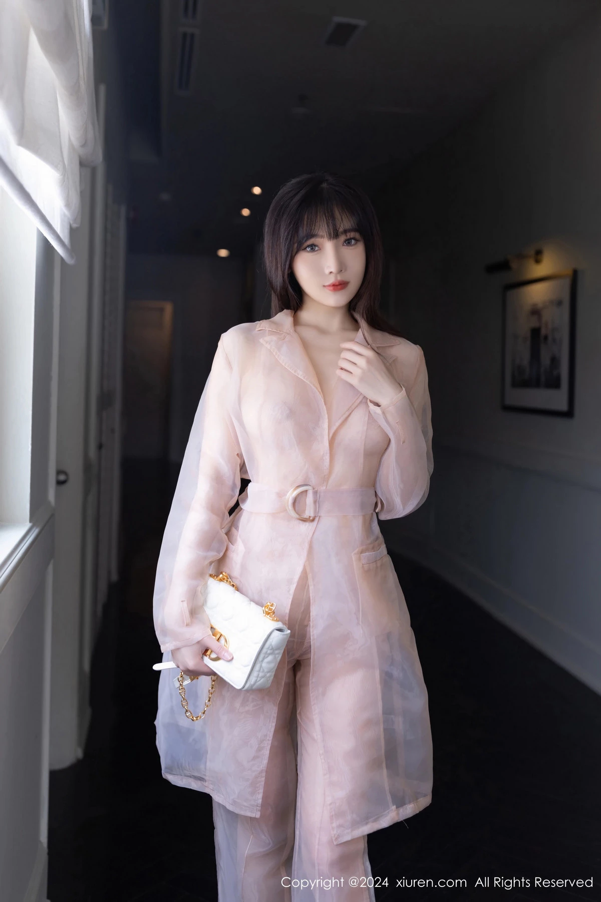 秀人集.com_[XiuRen秀人网]No.8509_模特陆萱萱私房性感浅粉色透视西装半脱秀曼妙身材迷人诱惑写真80P