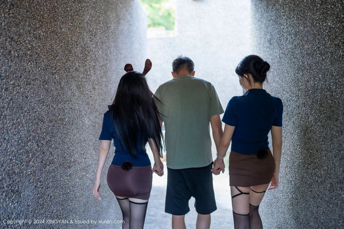 秀人集.com_[XINGYAN星颜社]VOL.235_模特合集女神潘思沁＆林幼一性感姐妹花激情演绎惹火诱惑写真80P