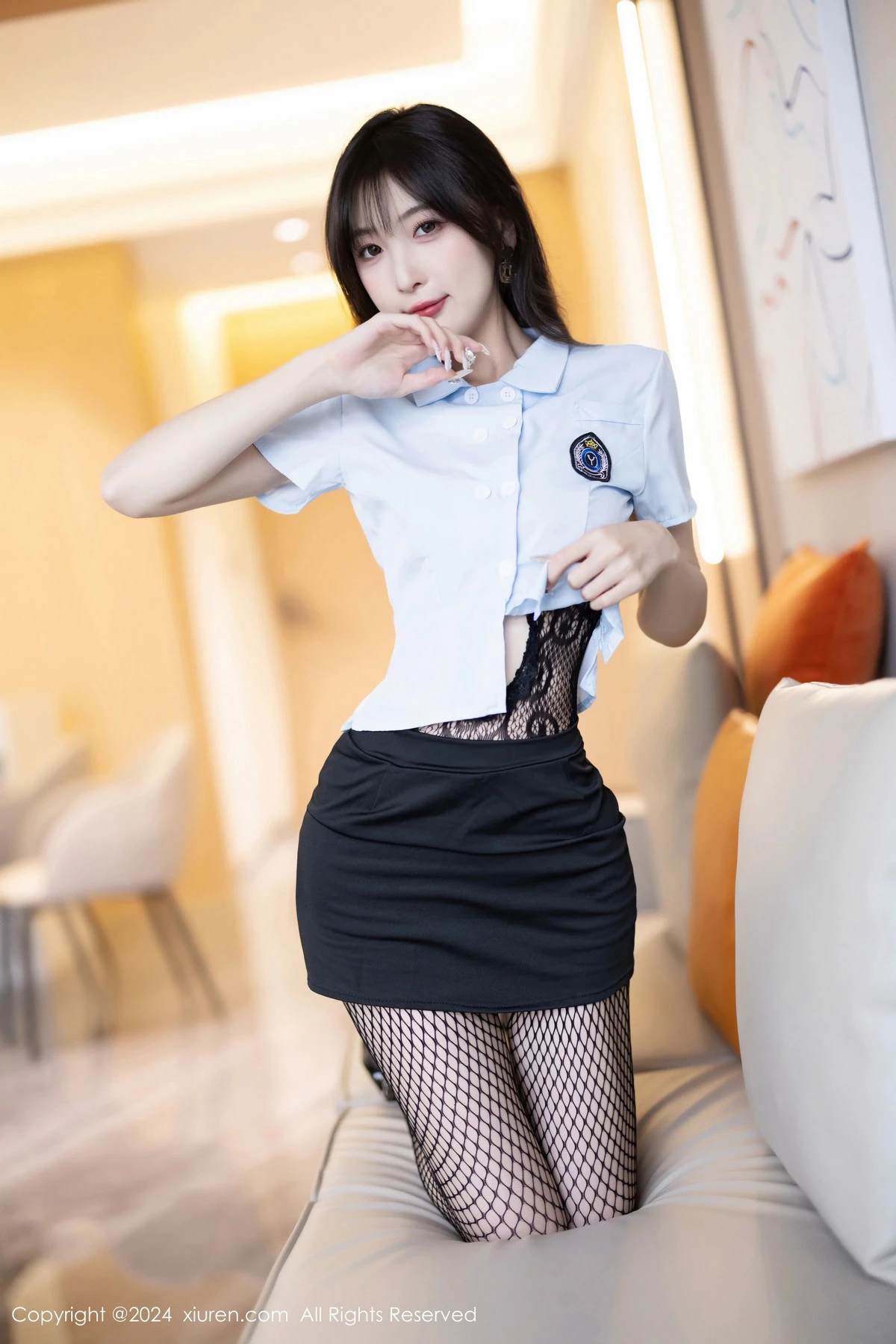 秀人集.com_[XiuRen秀人网]No.8650_模特林星阑空姐制服露黑色网纱轻透连体衣秀曼妙身姿诱惑写真88P