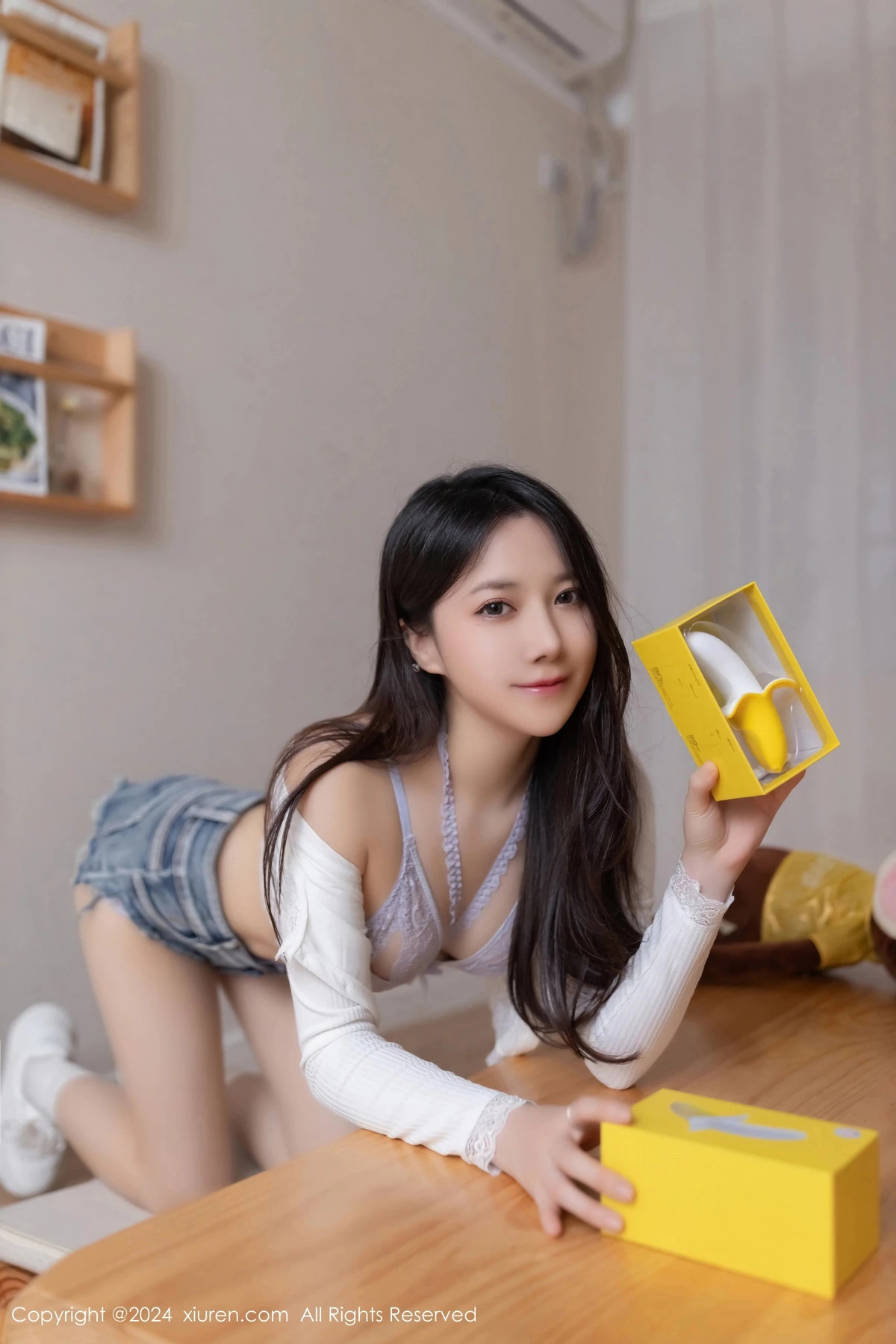 秀人集.com_[XiuRen秀人网]No.8639_模特鱼子酱Fish性感白色短T配紫色情趣内衣秀曼妙身姿诱惑写真80P