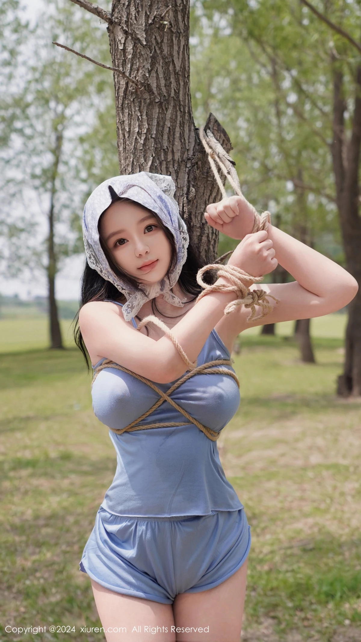 秀人集.com_[XiuRen秀人网]No.8777_模特小薯条nienie性感浅红色泳装+浅蓝色吊带秀曼妙身姿诱惑写真73P