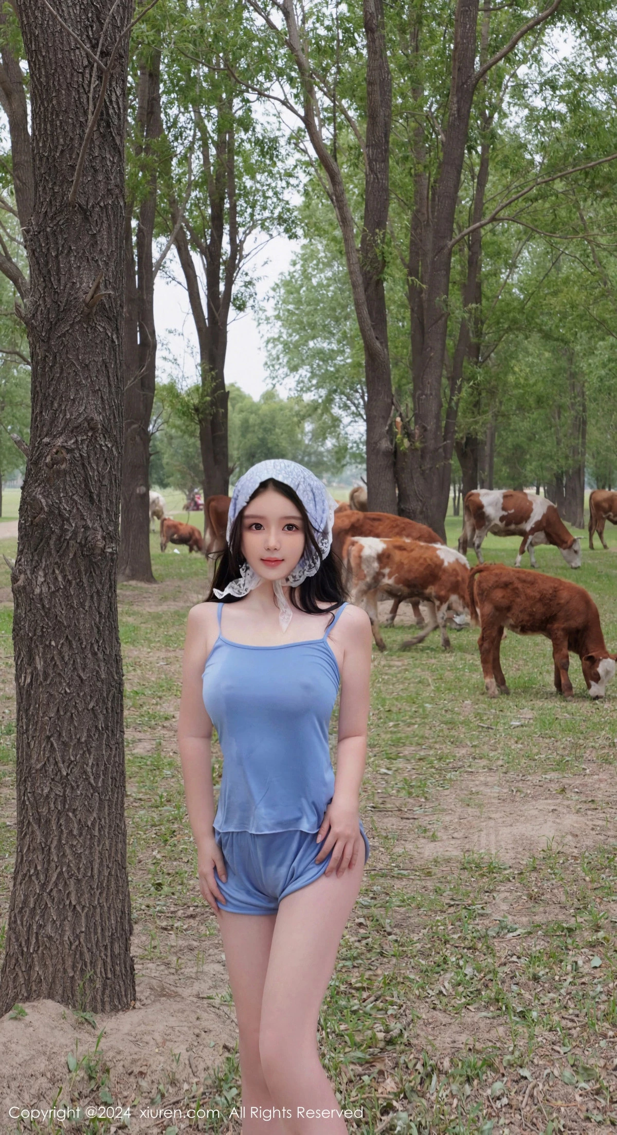 秀人集.com_[XiuRen秀人网]No.8777_模特小薯条nienie性感浅红色泳装+浅蓝色吊带秀曼妙身姿诱惑写真73P