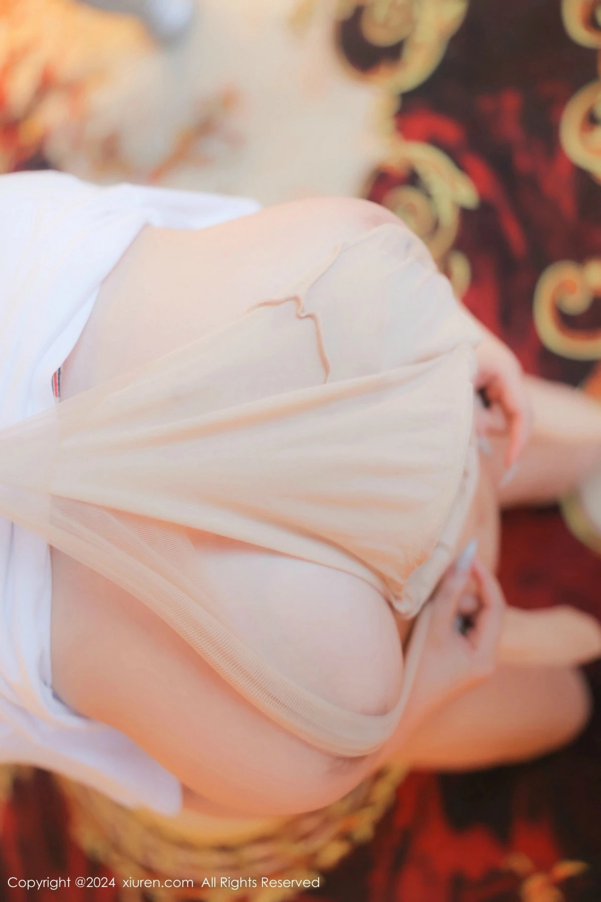 秀人集.com_[XiuRen秀人网]No.8809_模特娜娜子yy性感白T配牛仔裤露超薄肉丝秀丰满身材惹火诱惑写真80P