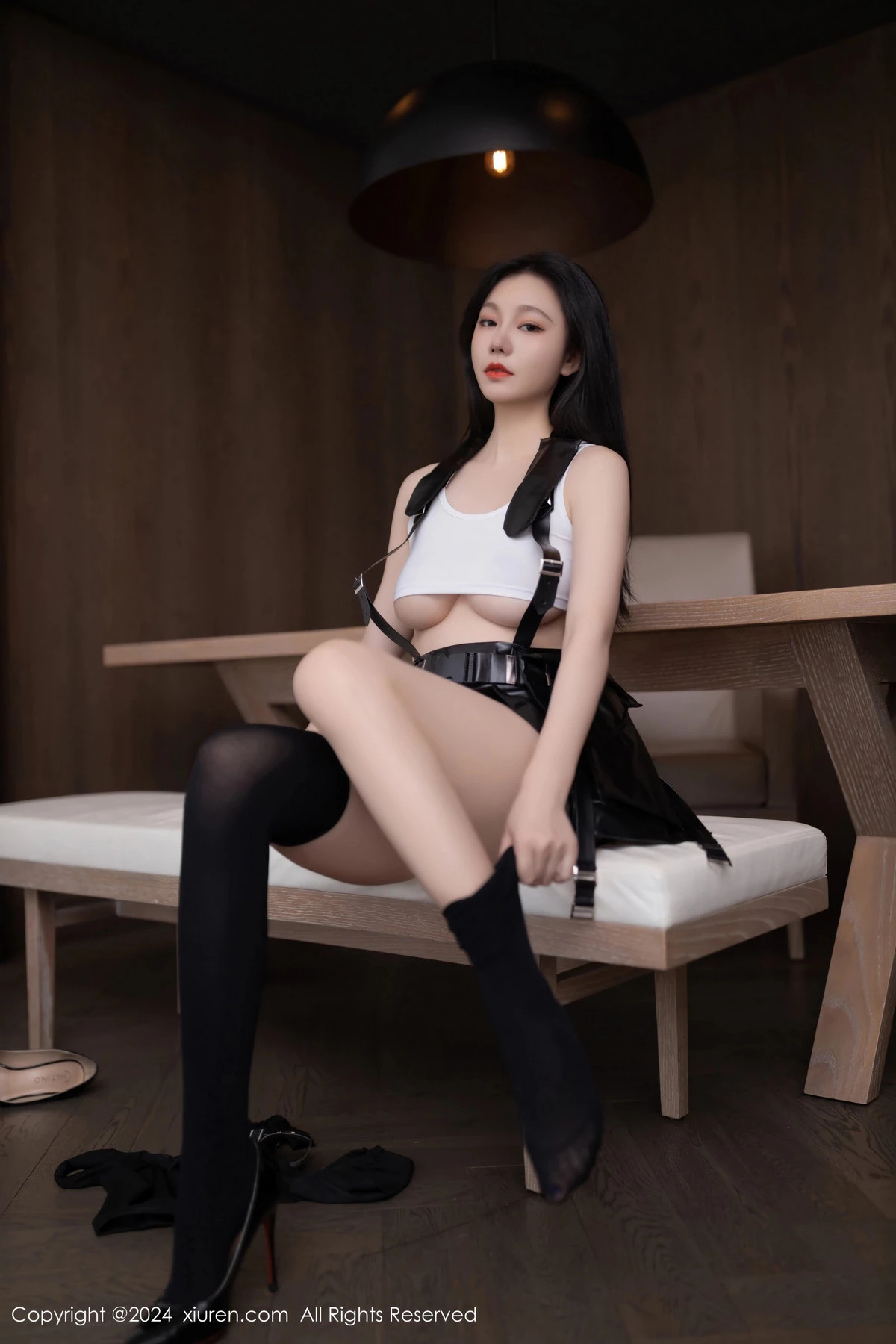 秀人集.com_[XiuRen秀人网]No.8829_模特安然anran性感CosPlay蒂法服饰配黑丝袜秀柔美身姿诱惑写真80P
