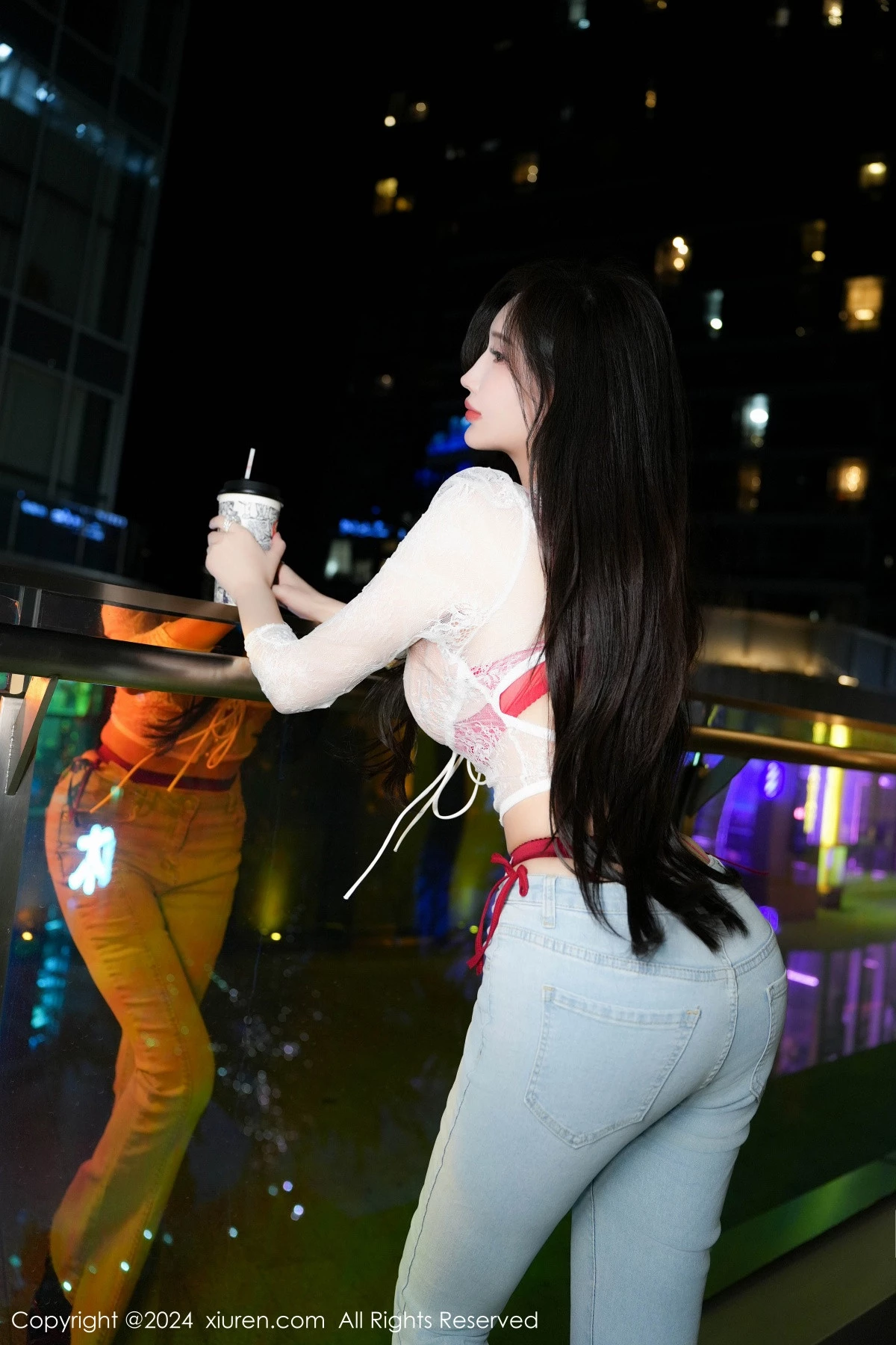 秀人集.com_[XiuRen秀人网]No.8846_女神Carol周妍希X性感红色内衣配黑丝吊袜秀完美身材诱惑写真58P