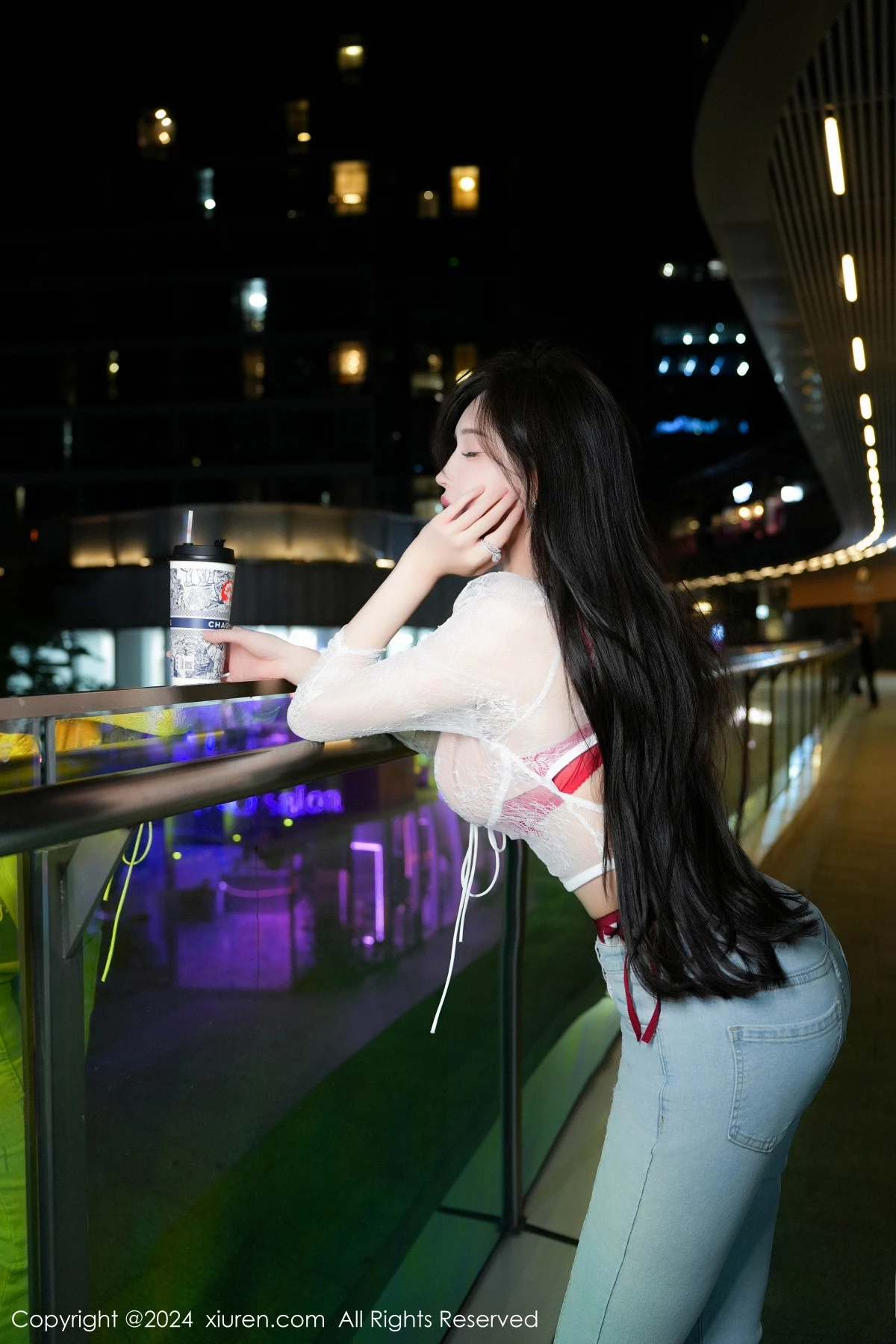 秀人集.com_[XiuRen秀人网]No.8846_女神Carol周妍希X性感红色内衣配黑丝吊袜秀完美身材诱惑写真58P