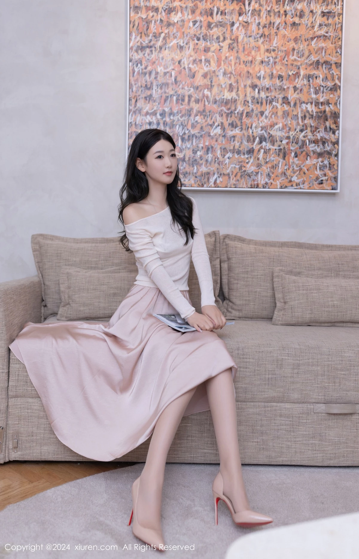 秀人集.com_[XiuRen秀人网]No.8862_模特唐安琪性感白色蕾丝内衣配开档肉丝秀曼妙身姿撩人诱惑写真80P