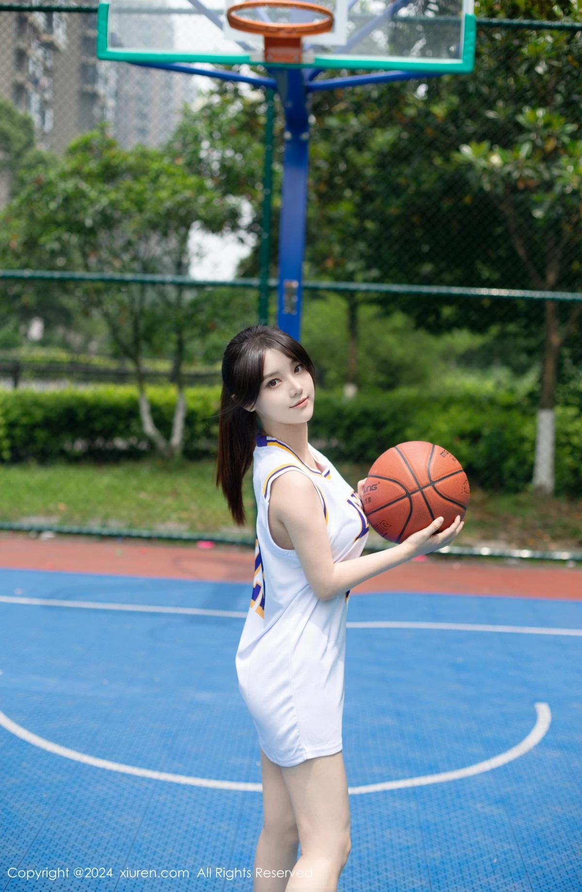 秀人集.com_[XiuRen秀人网]No.8744_模特合集女神豆瓣酱蓝球场景互动性感黑色情趣内衣惹火诱惑写真83P