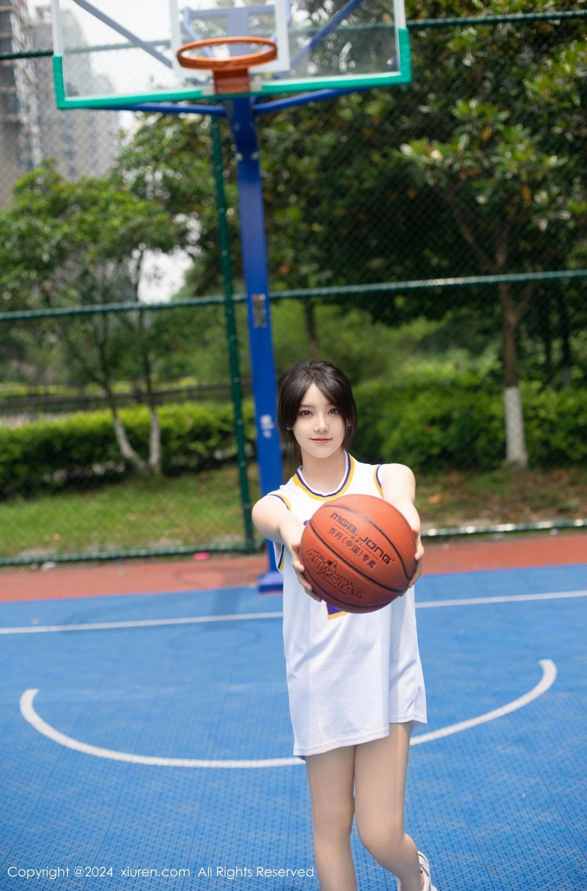 秀人集.com_[XiuRen秀人网]No.8744_模特合集女神豆瓣酱蓝球场景互动性感黑色情趣内衣惹火诱惑写真83P