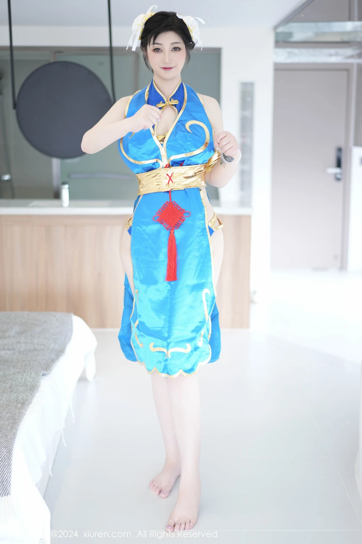 秀人集.com_[XiuRen秀人网]No.8886_女神妲己_Toxic性感蓝色造型服饰露蓝色内衣秀丰满身材诱惑写真73P