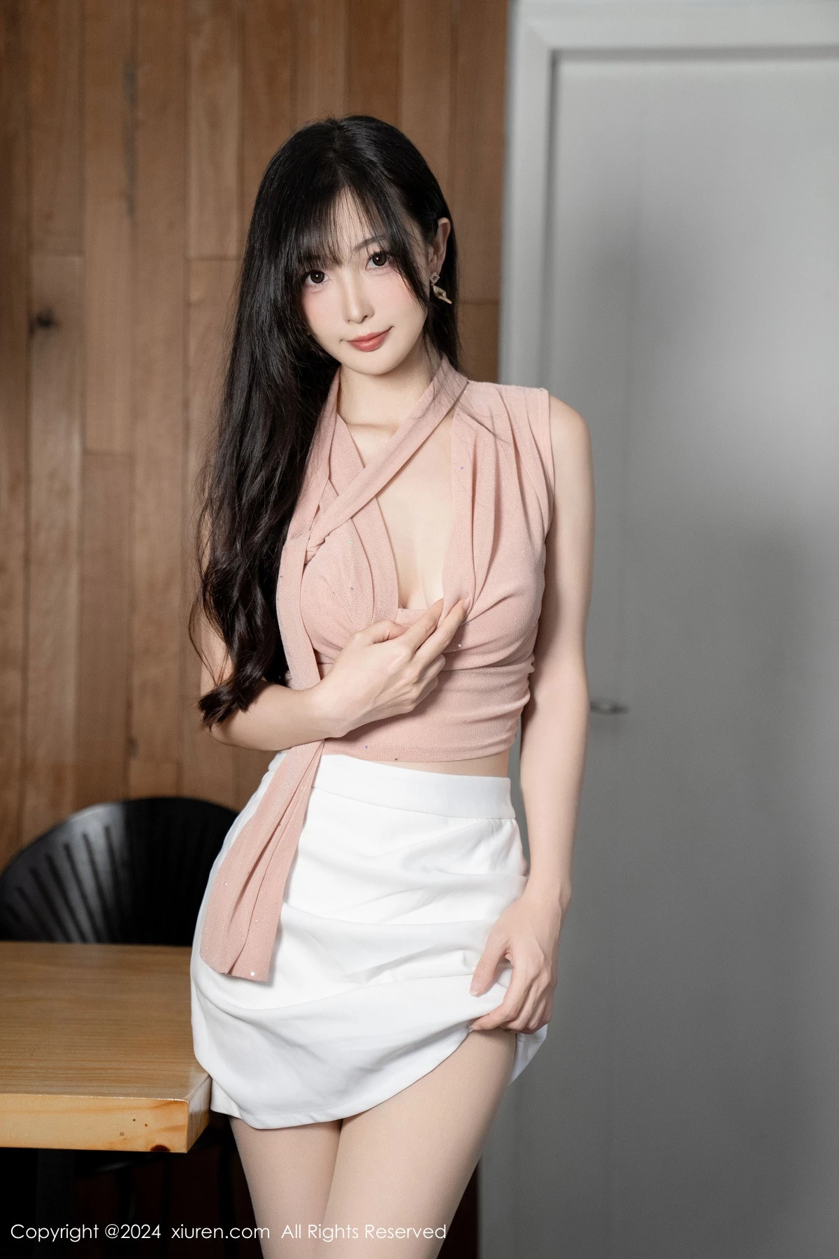 秀人集.com_[XiuRen秀人网]No.8980_模特林星阑性感护士制服+白色包臀裙配超薄肉丝撩人诱惑写真102P