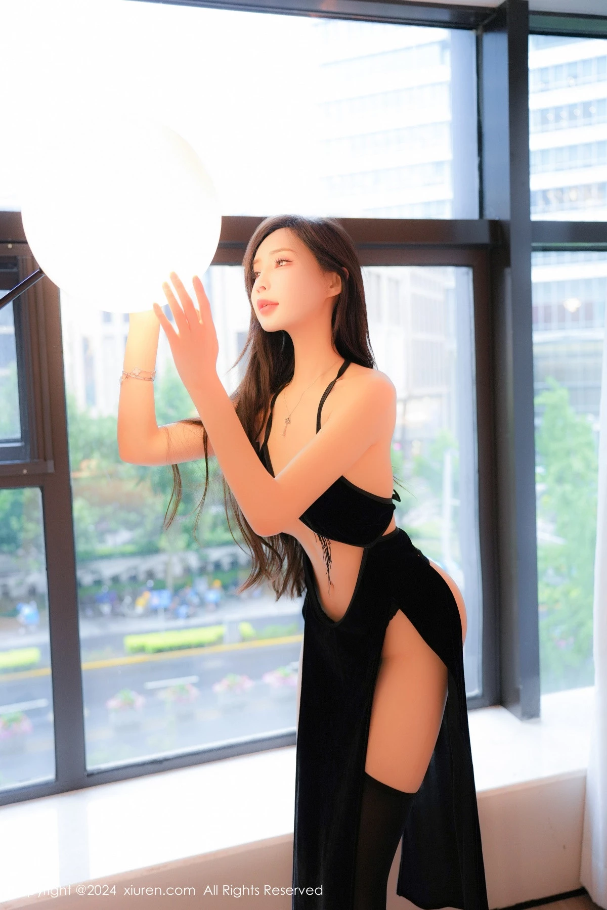 秀人集.com_[XiuRen秀人网]No.8990_女神Carol周妍希X性感黑色情趣内衣配黑丝袜秀丰满身材诱惑写真79P