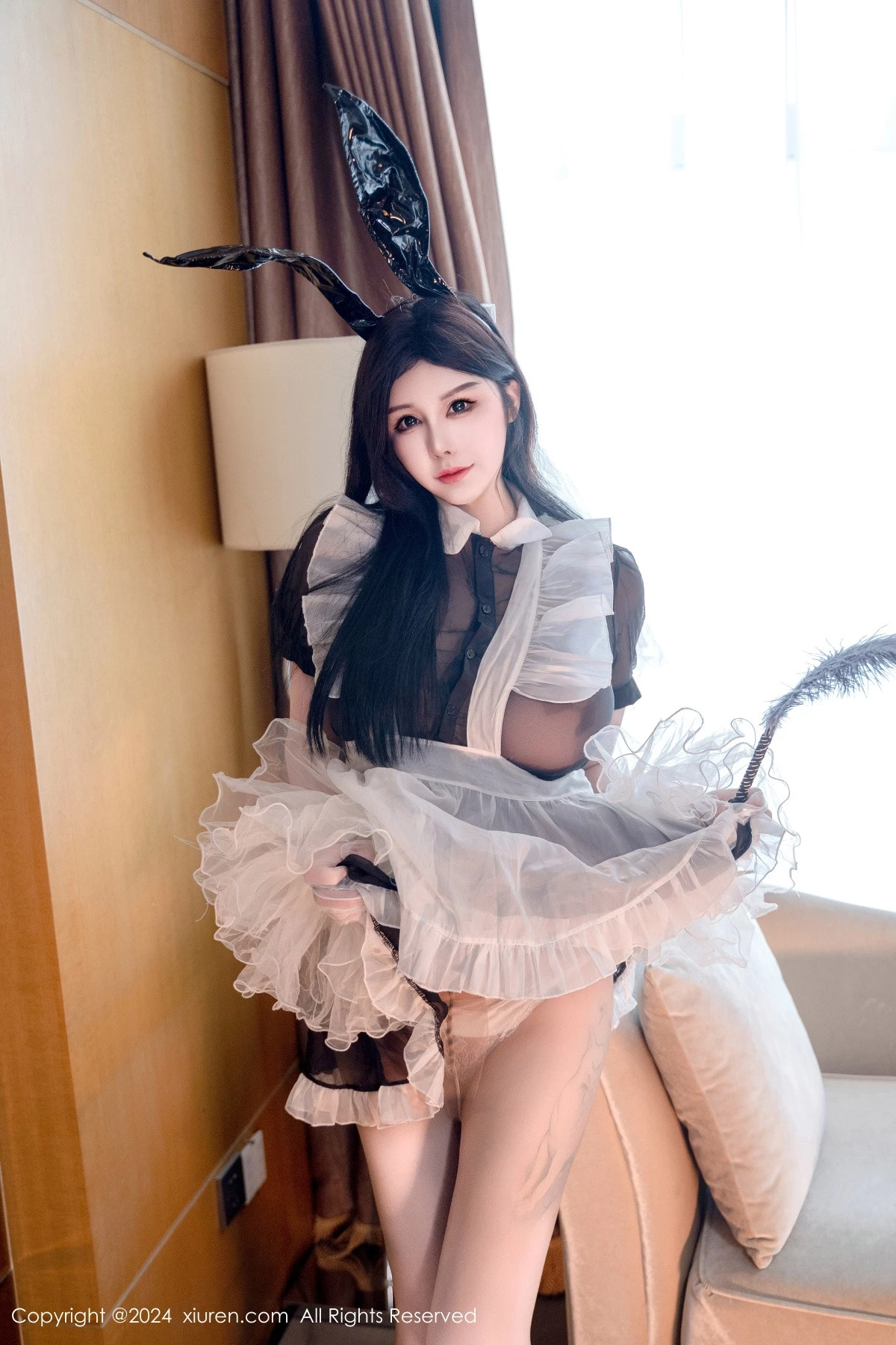 秀人集.com_[XiuRen秀人网]No.9010_模特陈芊儿私房性感兔女郎装扮黑色薄纱秀丰满身材惹火诱惑写真81P