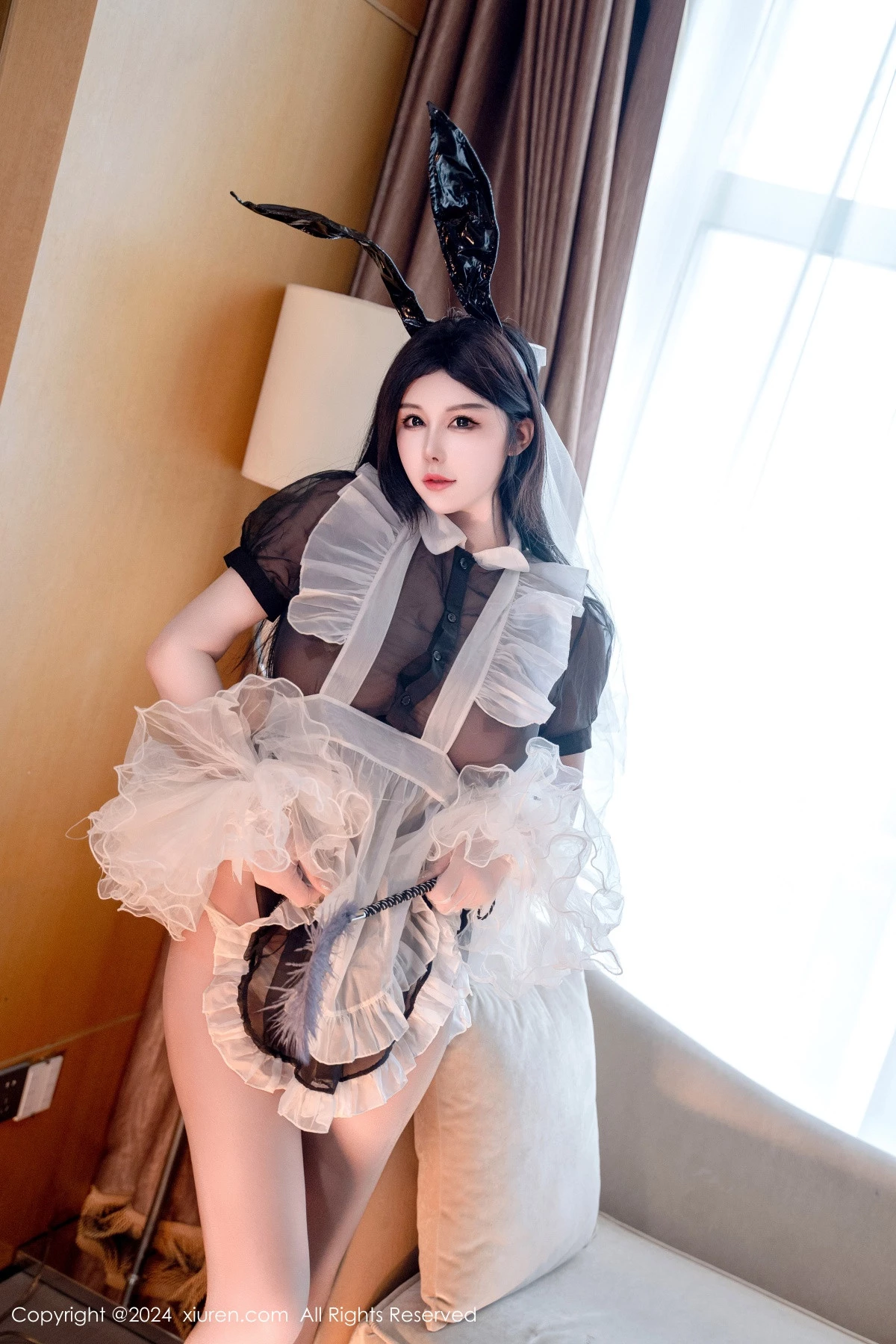 秀人集.com_[XiuRen秀人网]No.9010_模特陈芊儿私房性感兔女郎装扮黑色薄纱秀丰满身材惹火诱惑写真81P