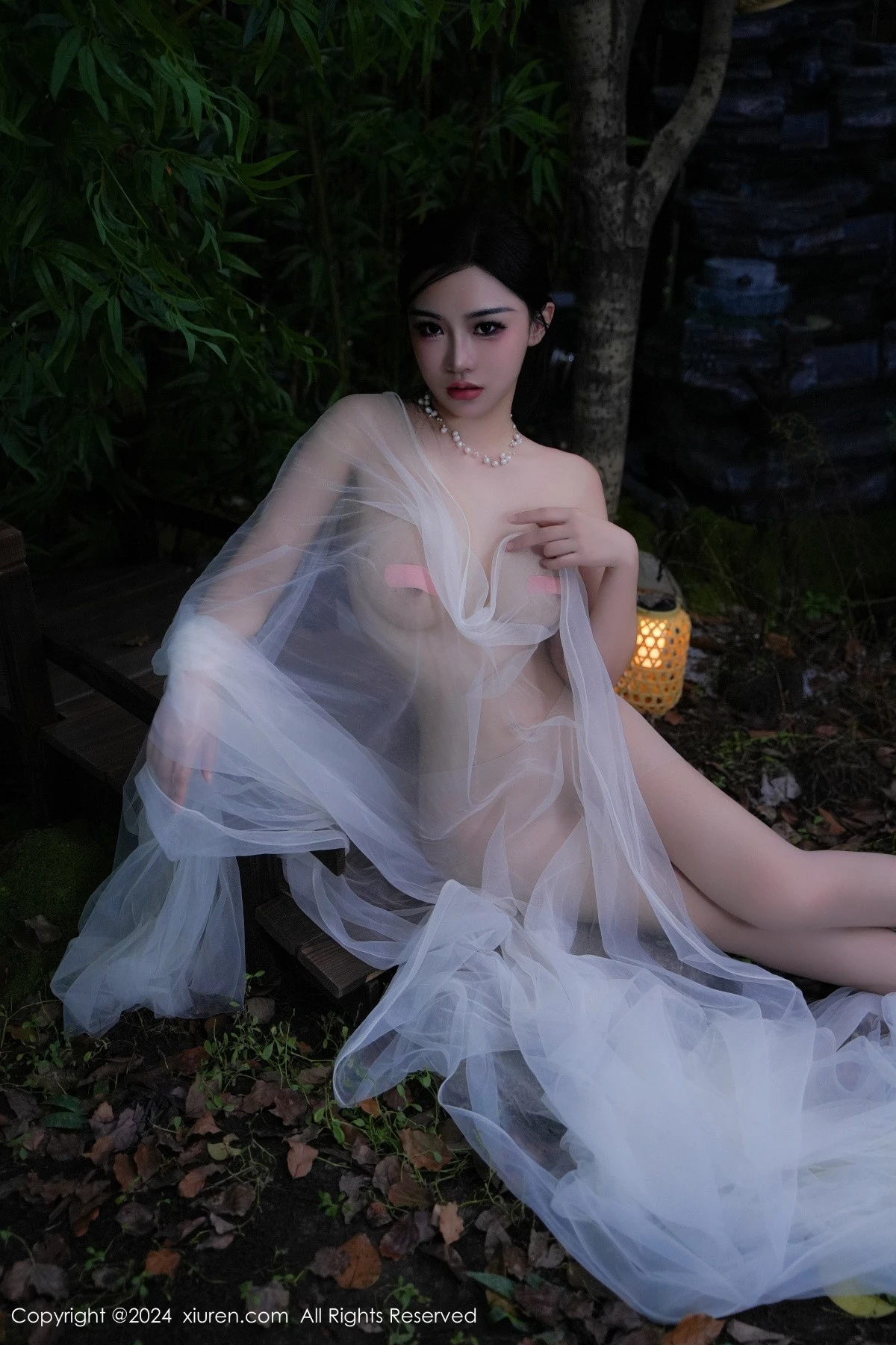 秀人集.com_[XiuRen秀人网]No.9105_模特妙可可Cheese户外场景性感半透白纱秀惹火身材撩人诱惑写真84P