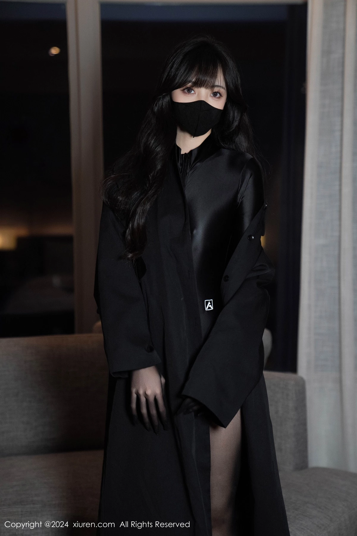 秀人集.com_[XiuRen秀人网]No.9109_模特林星阑性感黑色高叉连体衣配超薄黑丝秀曼妙身姿诱惑写真86P