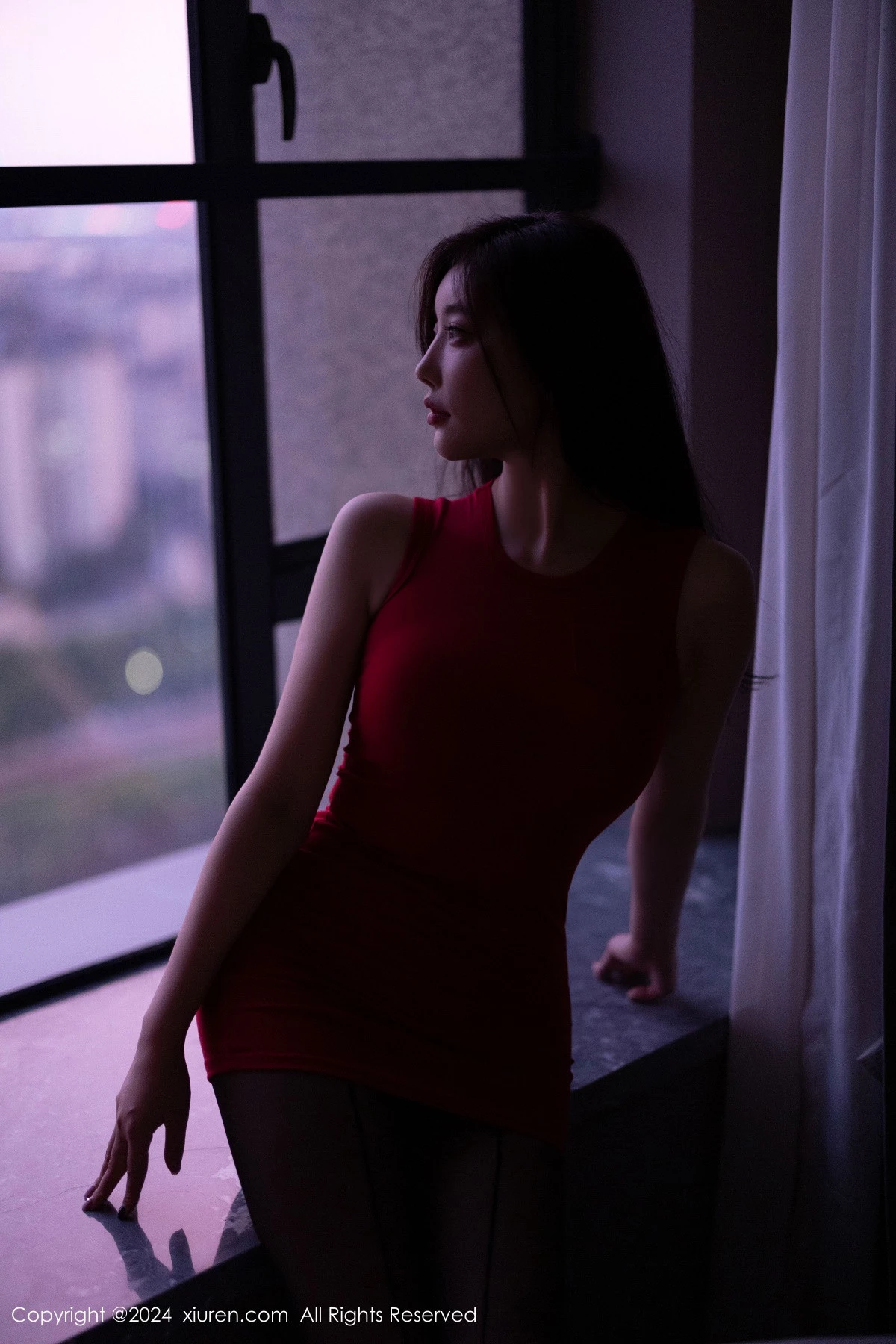 秀人集.com_[XiuRen秀人网]No.9123_女神杨晨晨Yome红色连衣短裙+红色情趣服饰秀丰腴身材诱惑写真83P