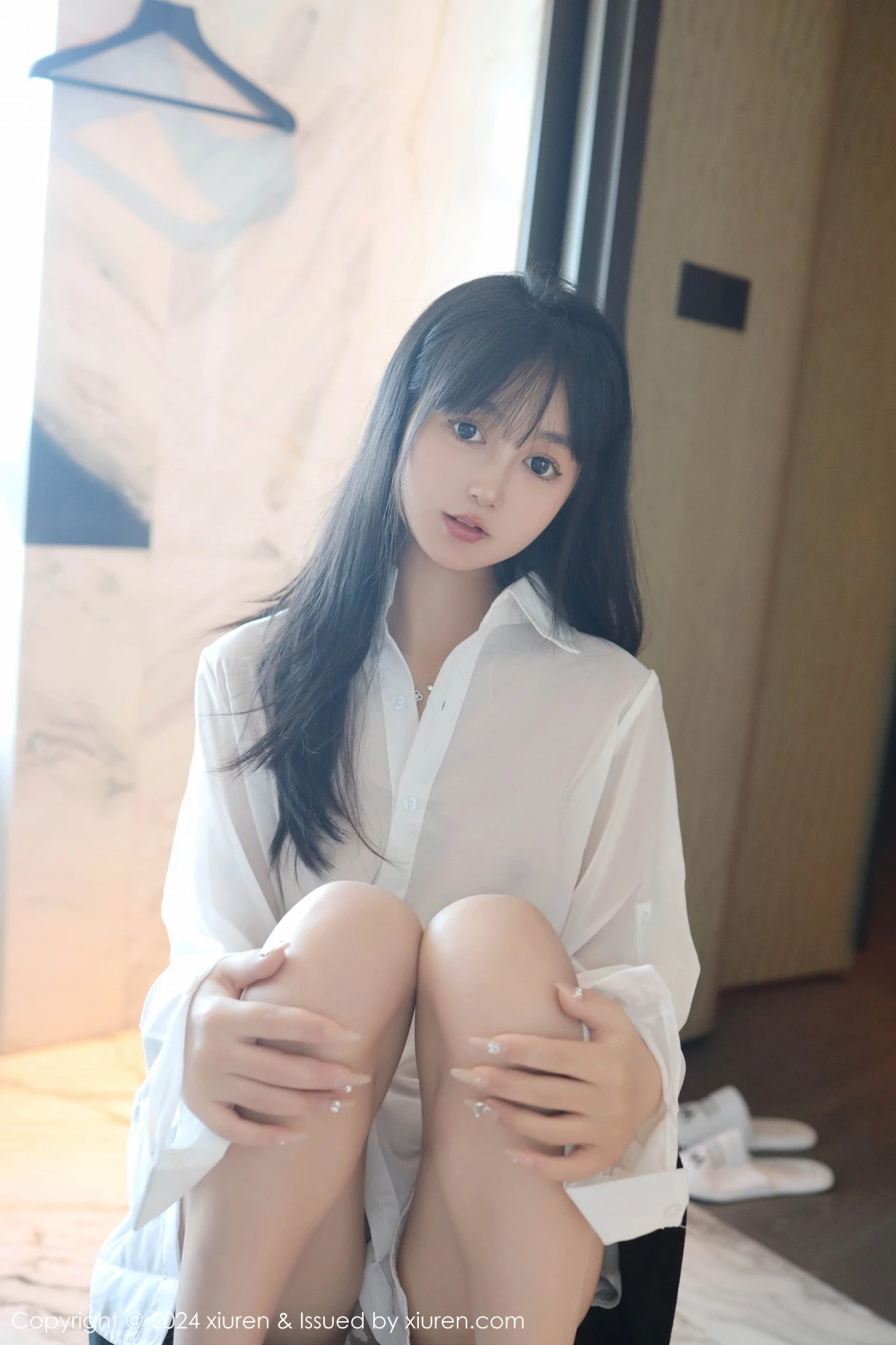 秀人集.com_[XiuRen秀人网]No.9251_新人模特林好好私房浴室性感白色衬衣半脱秀曼妙身姿诱惑写真67P