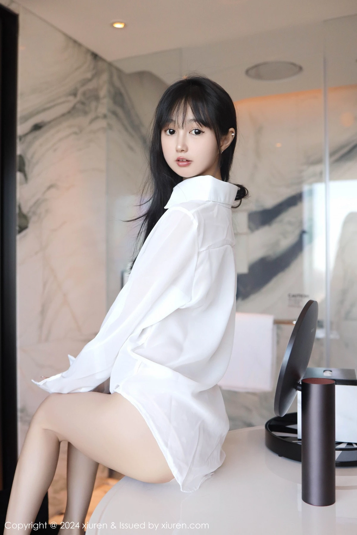 秀人集.com_[XiuRen秀人网]No.9251_新人模特林好好私房浴室性感白色衬衣半脱秀曼妙身姿诱惑写真67P