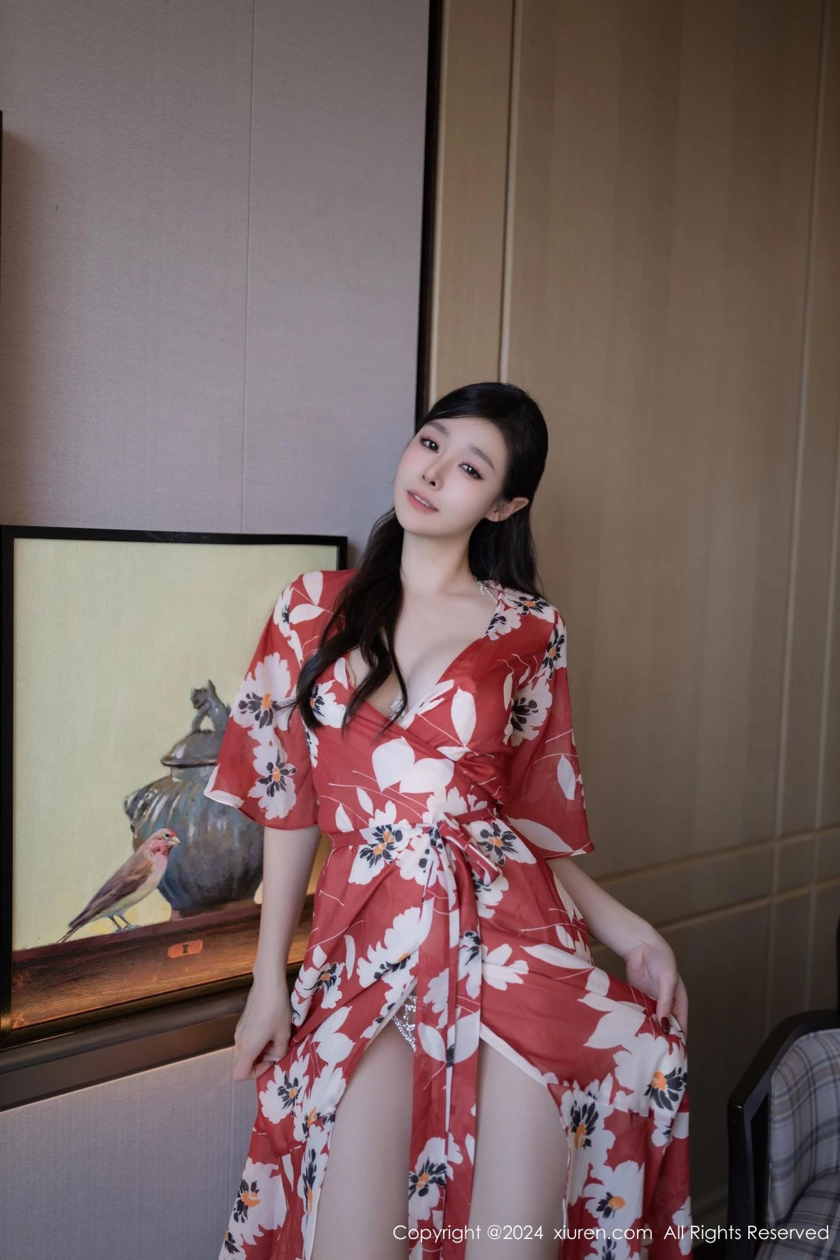 秀人集.com_[XiuRen秀人网]No.9270_模特小逗逗性感花朵连衣裙露白色情趣内衣秀曼妙身姿诱惑写真80P