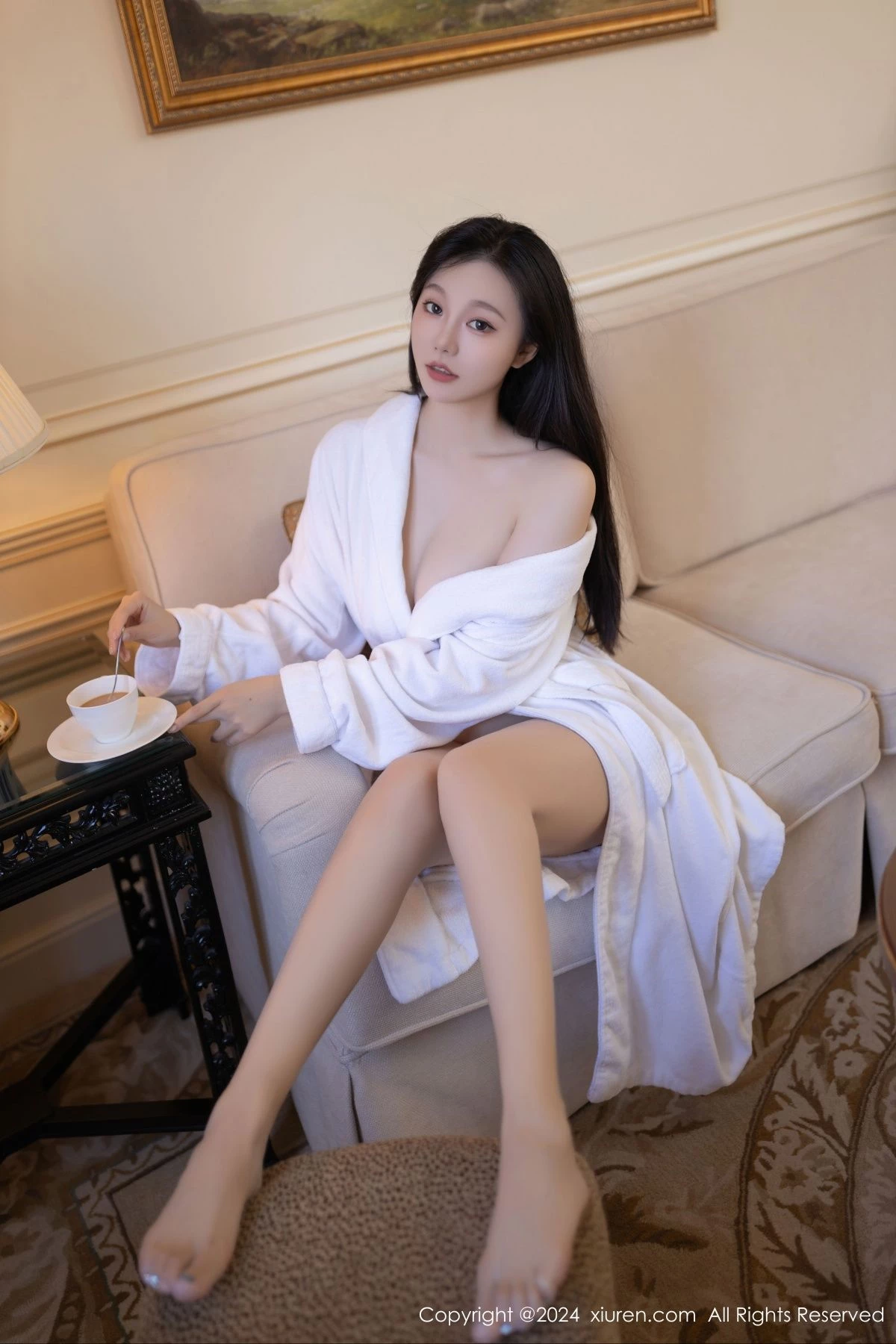 秀人集.com_[XiuRen秀人网]No.9281_模特安然anran性感白色浴袍配白色浴巾秀柔美身段撩人诱惑写真80P