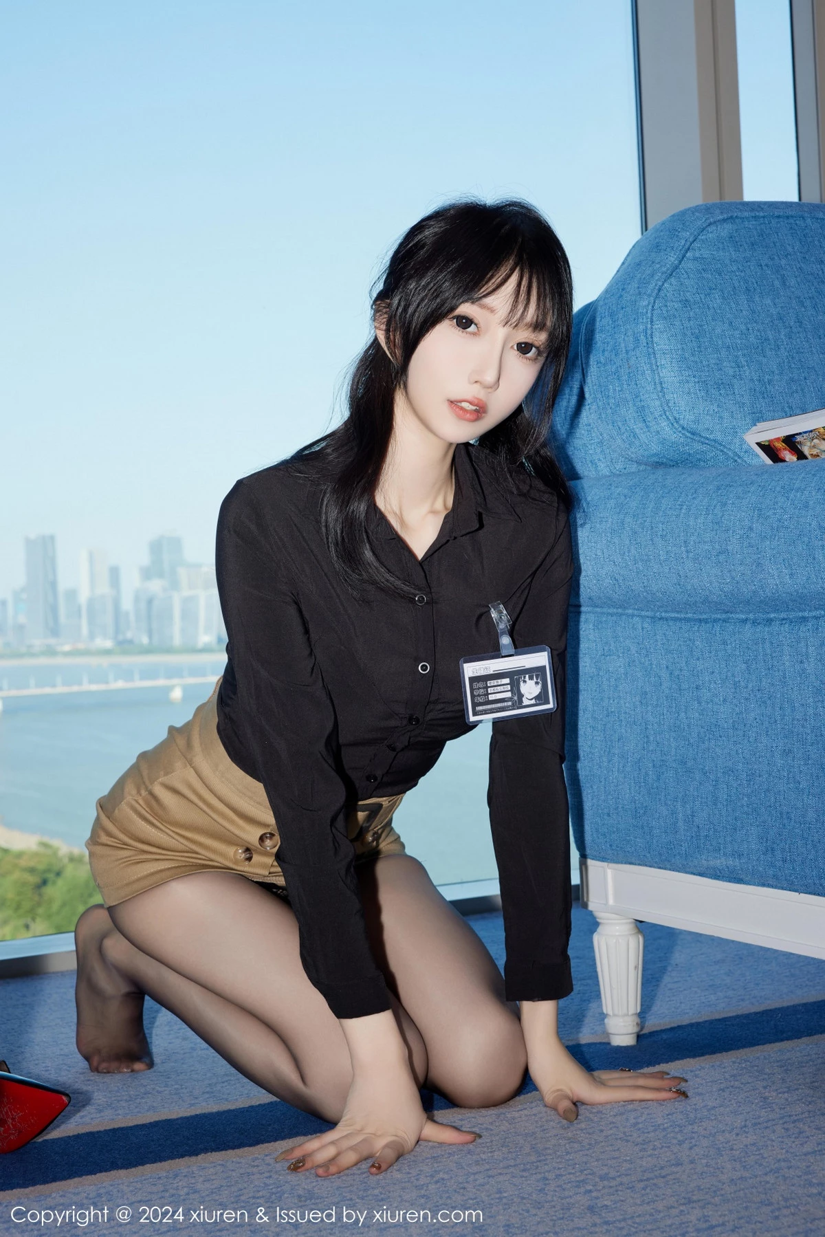 秀人集.com_[XiuRen秀人网]No.9309_模特玥儿玥er性感黑色情趣服饰配开档黑丝秀曼妙身姿诱惑写真72P