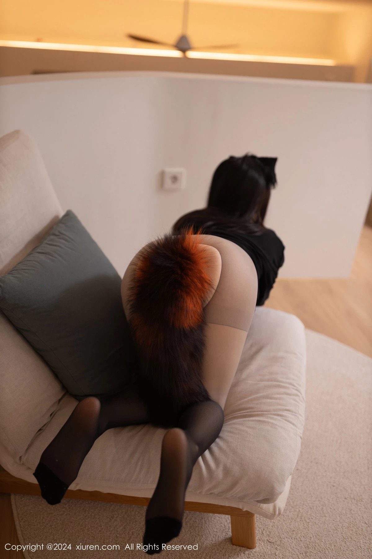 秀人集.com_[XiuRen秀人网]No.9314_模特鱼子酱Fish性感狐狸装扮露超薄黑丝秀曼妙身姿撩人诱惑写真80P