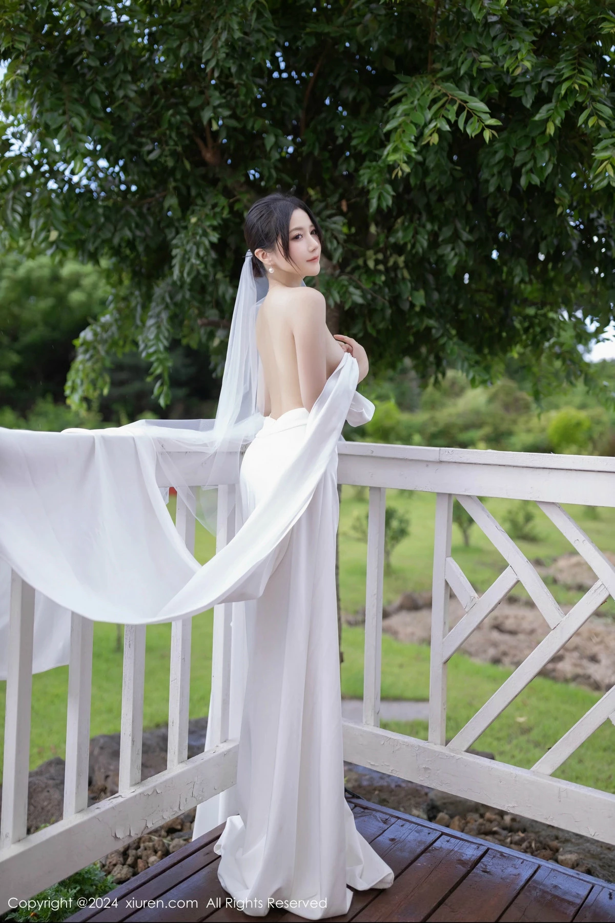 秀人集.com_[XiuRen秀人网]No.9387_模特鱼子酱Fish婚礼主题性感白色婚纱配白丝袜秀曼妙身姿诱惑写真81P