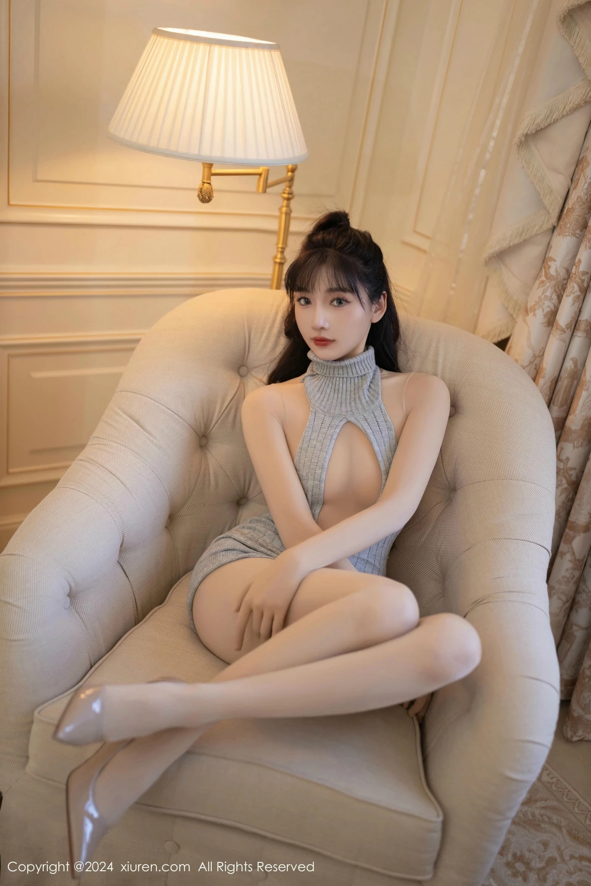 秀人集.com_[XiuRen秀人网]No.9413_模特陆萱萱性感毛衣露超薄连体肉色丝袜秀曼妙身姿完美诱惑写真80P