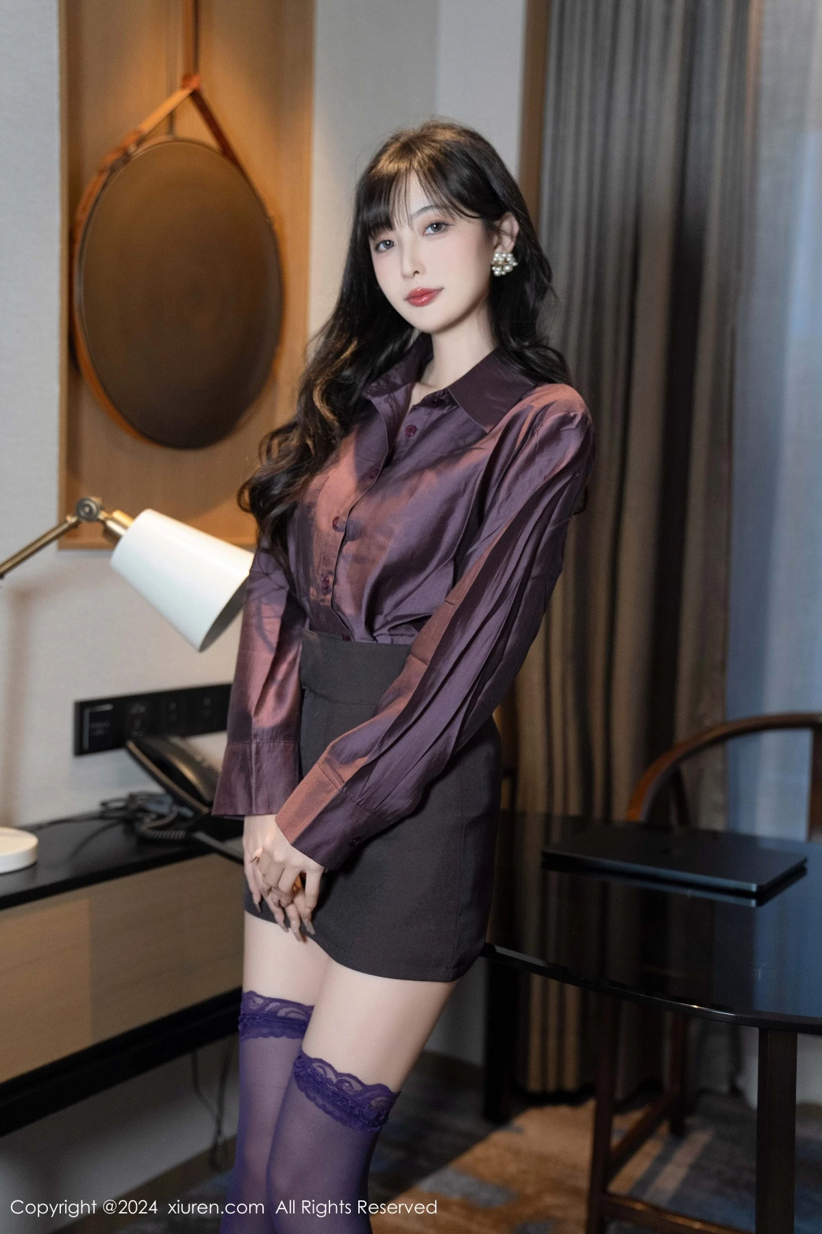 秀人集.com_[XiuRen秀人网]No.9428_模特林星阑性感紫色情趣连体内衣配紫色丝袜秀曼妙身姿诱惑写真81P