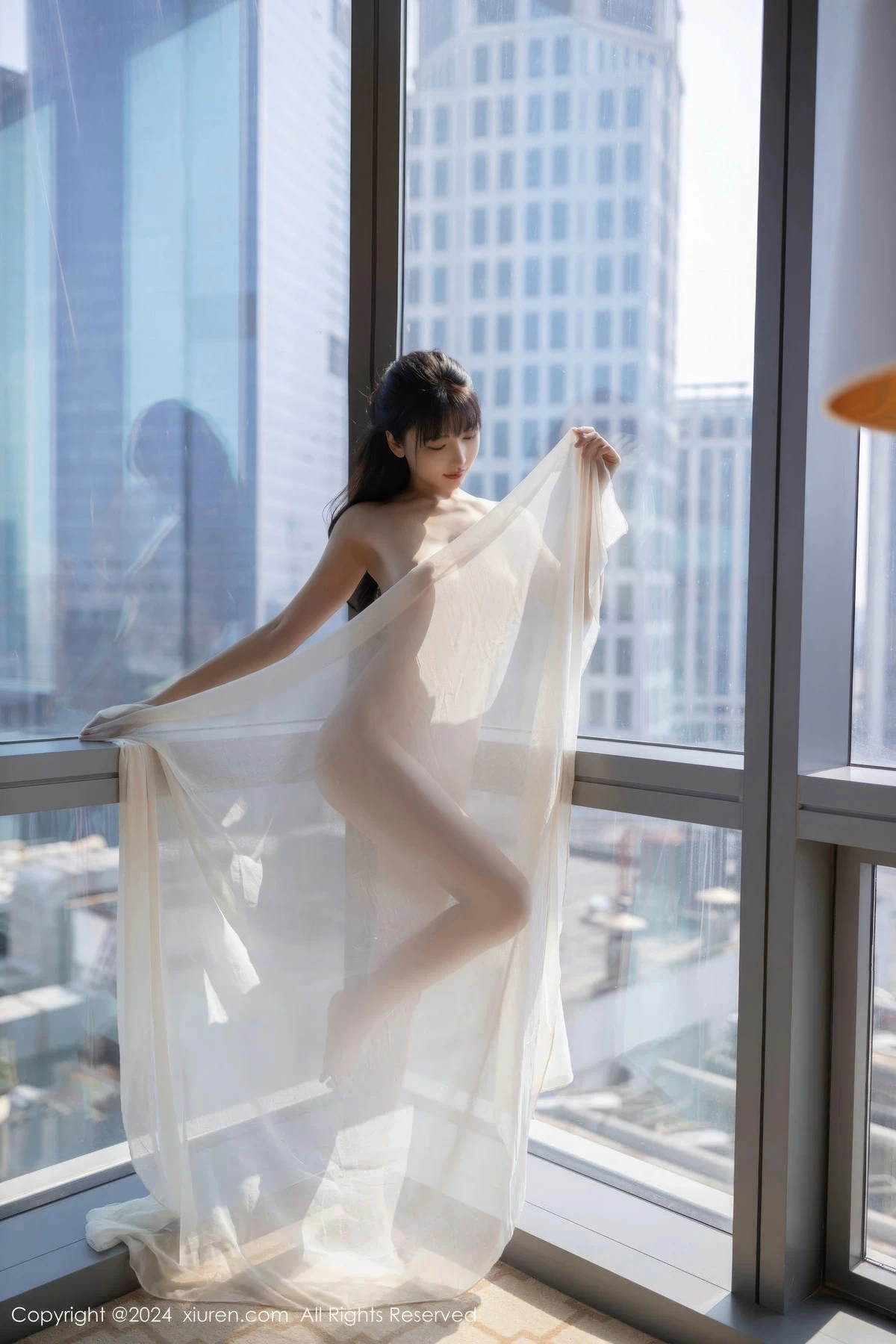 秀人集.com_[XiuRen秀人网]No.9340_模特陆萱萱性感白色情趣内衣配白丝吊袜秀曼妙身姿撩人诱惑写真83P