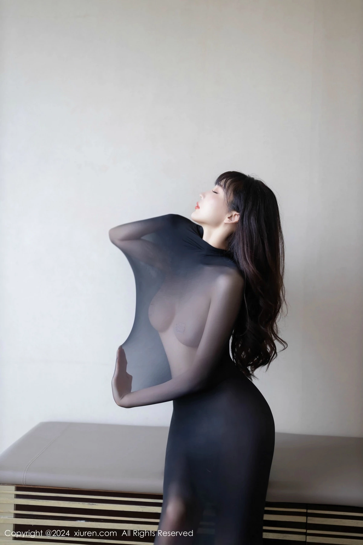 秀人集.com_[XiuRen秀人网]No.9590_模特陆萱萱私房性感黑色连体丝袜秀曼妙身姿翘臀美腿诱惑写真81P