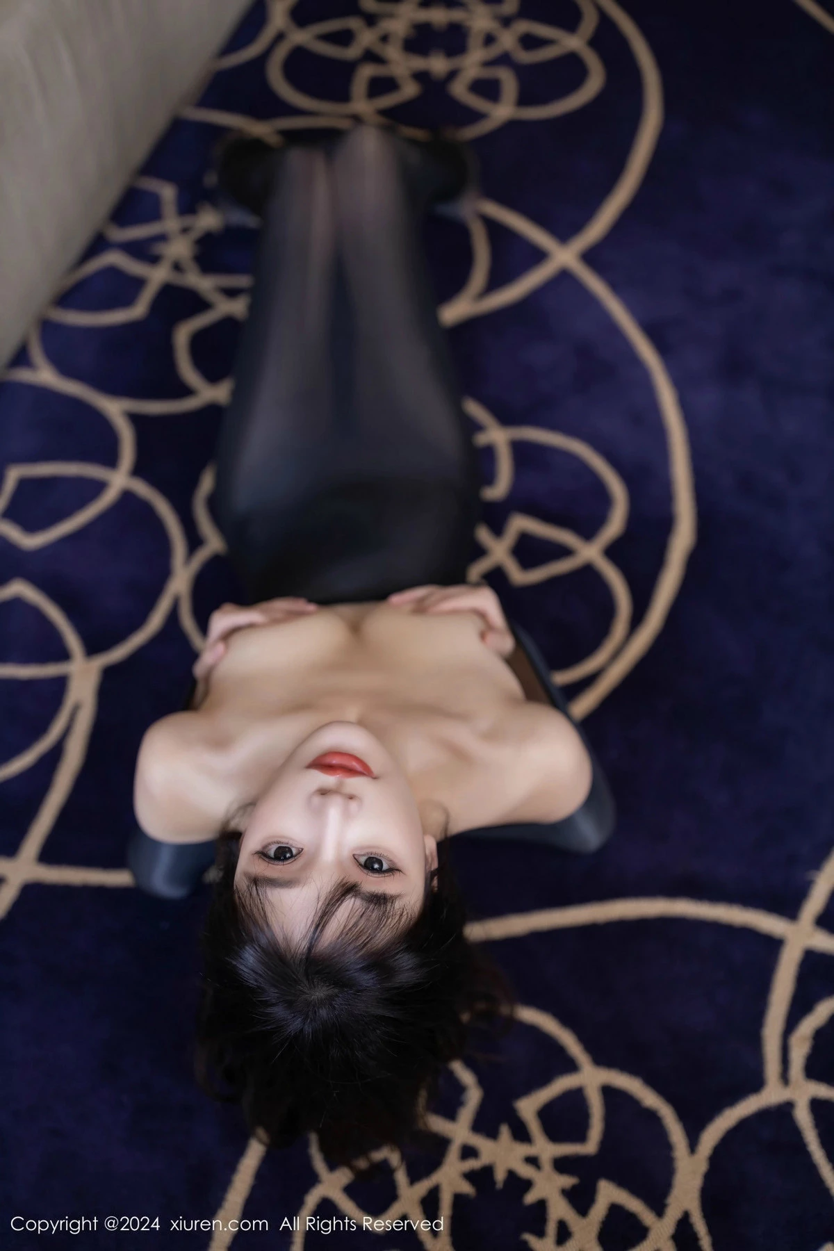 秀人集.com_[XiuRen秀人网]No.9590_模特陆萱萱私房性感黑色连体丝袜秀曼妙身姿翘臀美腿诱惑写真81P