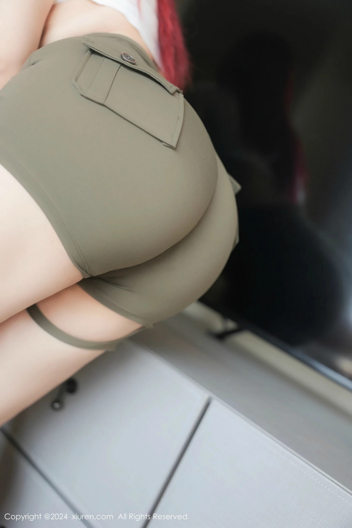 秀人集.com_[XiuRen秀人网]No.9615_新人模特H70的Lena性感白色T恤配短裤半脱露傲人豪乳诱惑写真76P