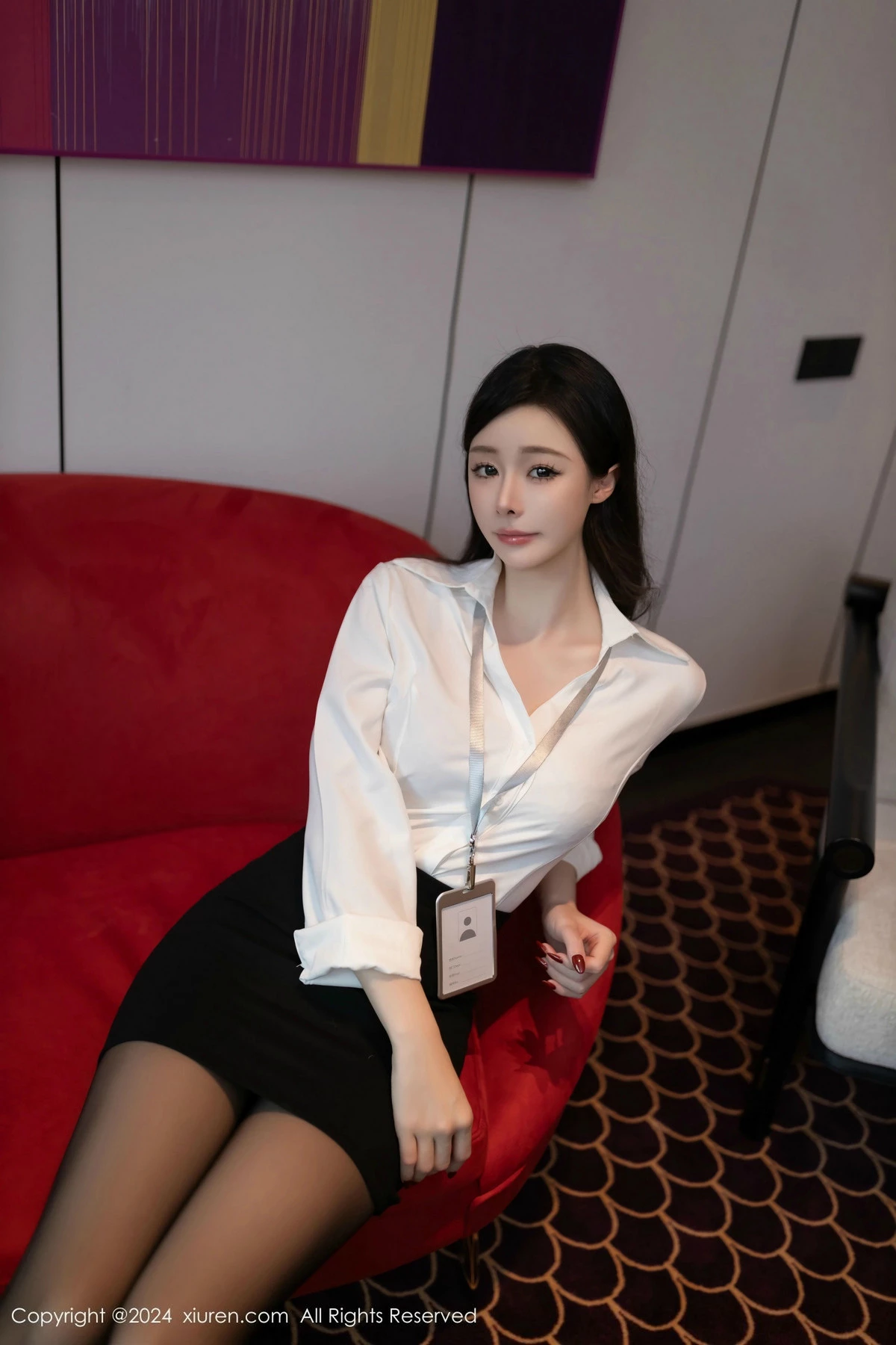 秀人集.com_[XiuRen秀人网]No.9637_模特小逗逗性感白T配黑短裙露超薄黑丝秀曼妙身姿撩人诱惑写真80P