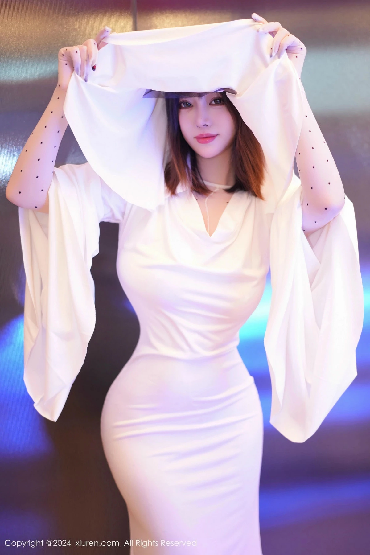 秀人集.com_[XiuRen秀人网]No.9629_女神王雨纯性感白色连衣裙露白色连体丝袜秀惹火身材诱惑写真90P