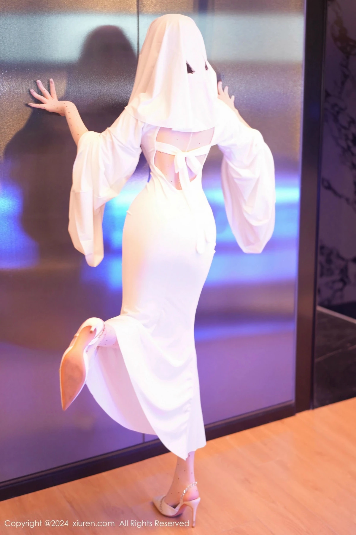 秀人集.com_[XiuRen秀人网]No.9629_女神王雨纯性感白色连衣裙露白色连体丝袜秀惹火身材诱惑写真90P