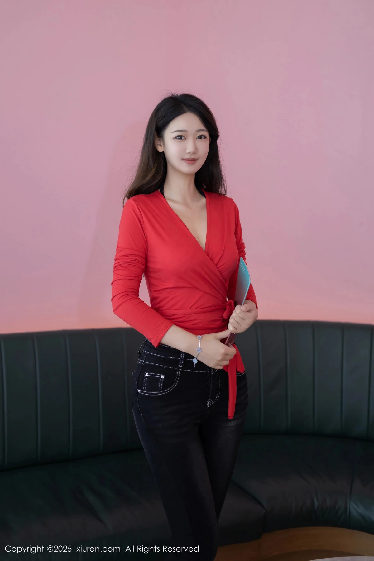 秀人集.com_[XiuRen秀人网]No.9894_模特唐安琪性感黑色情趣内衣配开档肉丝秀曼妙身姿完美诱惑写真79P