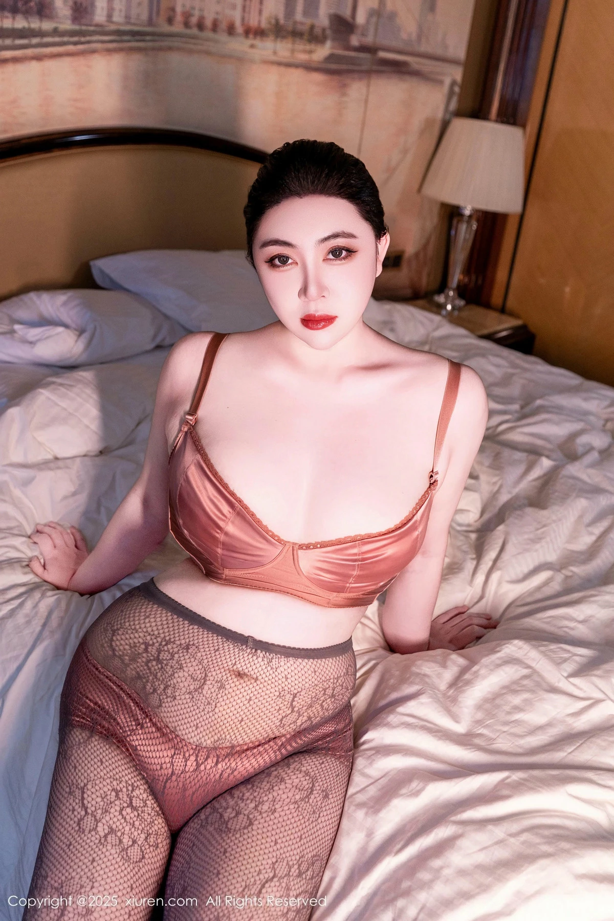 秀人集.com_[XiuRen秀人网]No.9955_模特风景尤美私房性感内衣配黑丝网袜秀丰满身材撩人诱惑写真96P