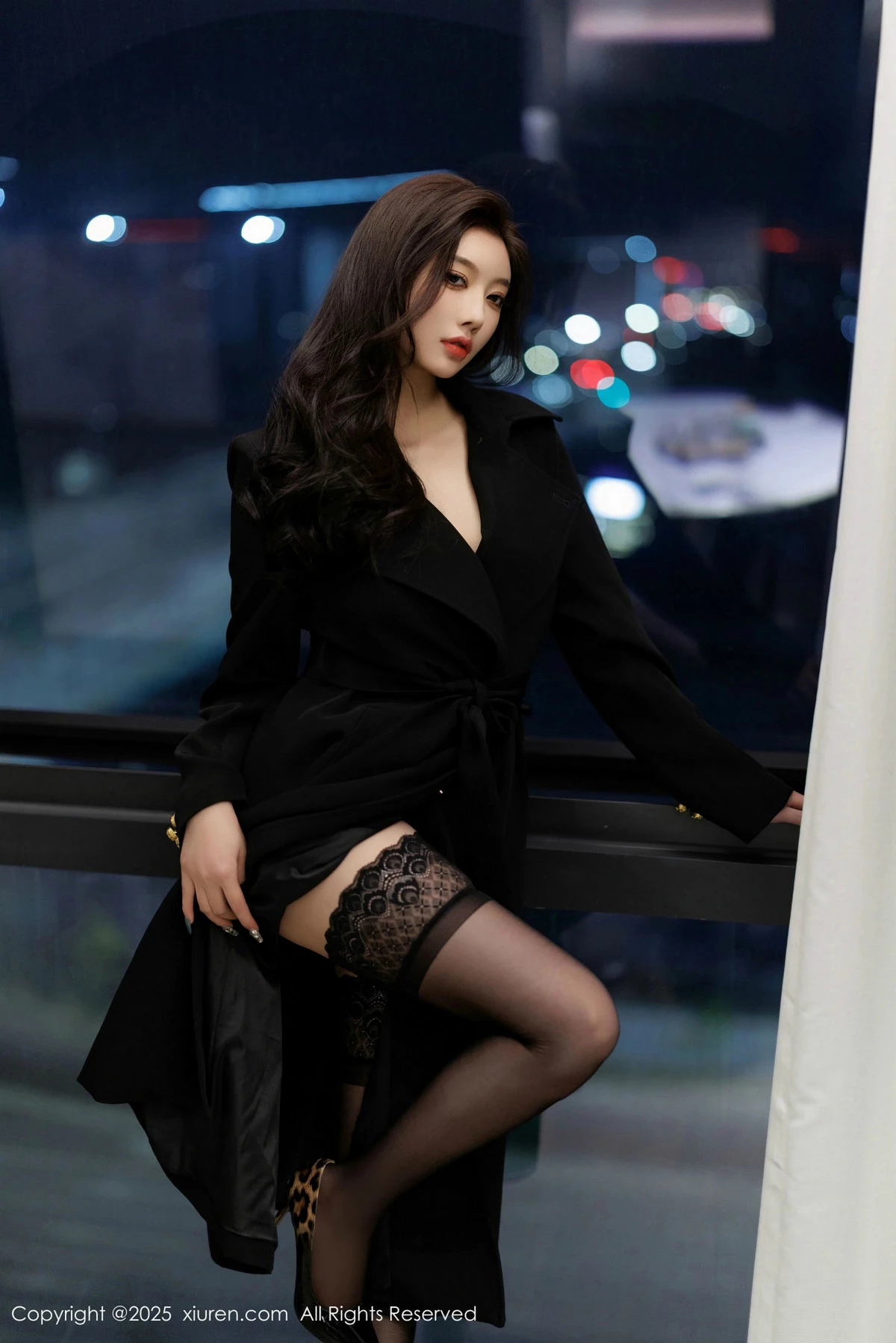 秀人集.com_[XiuRen秀人网]No.9984_女神杨晨晨Yome性感黑色情趣内衣配黑丝袜秀丰腴身材诱惑写真90P