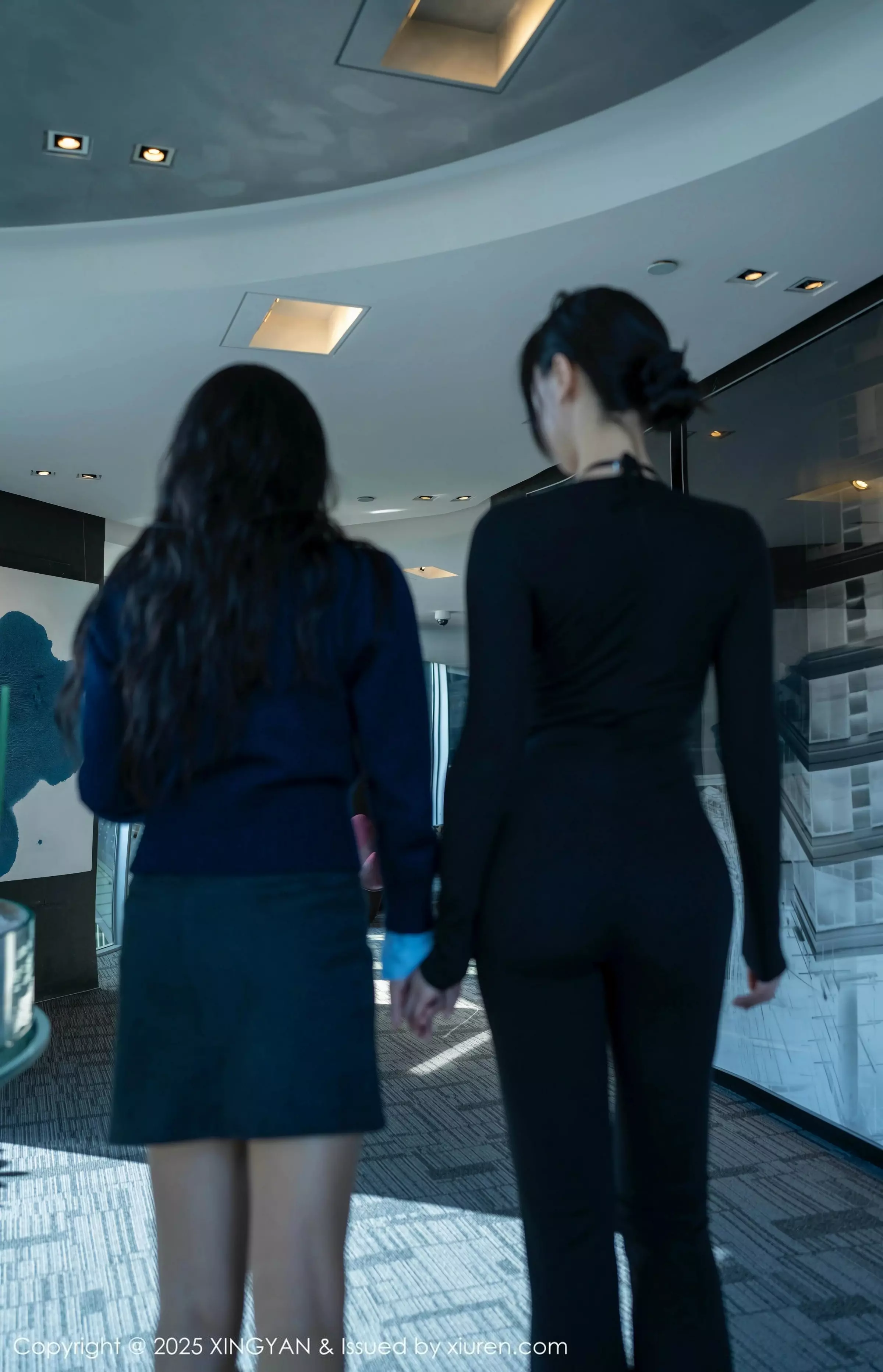 秀人集.com_[XINGYAN星颜社]VOL.322_模特清妙性感OL职业装露轻透黑色内衣秀完美身材诱惑写真81P