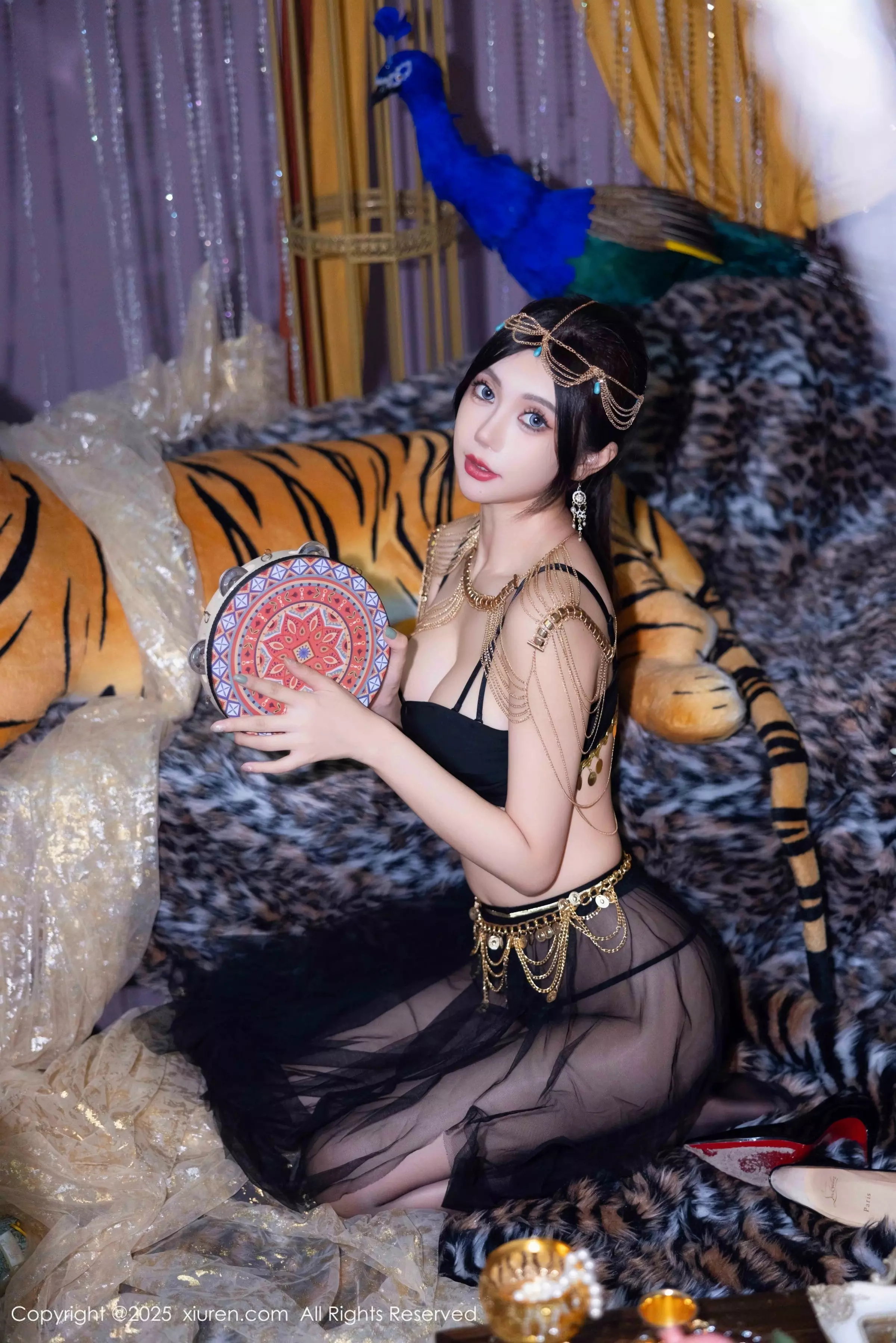 秀人集.com_[XiuRen秀人网]No.10018_女神绮里嘉ula性感黑色轻透长裙露黑色内衣秀曼妙身姿诱惑写真79P