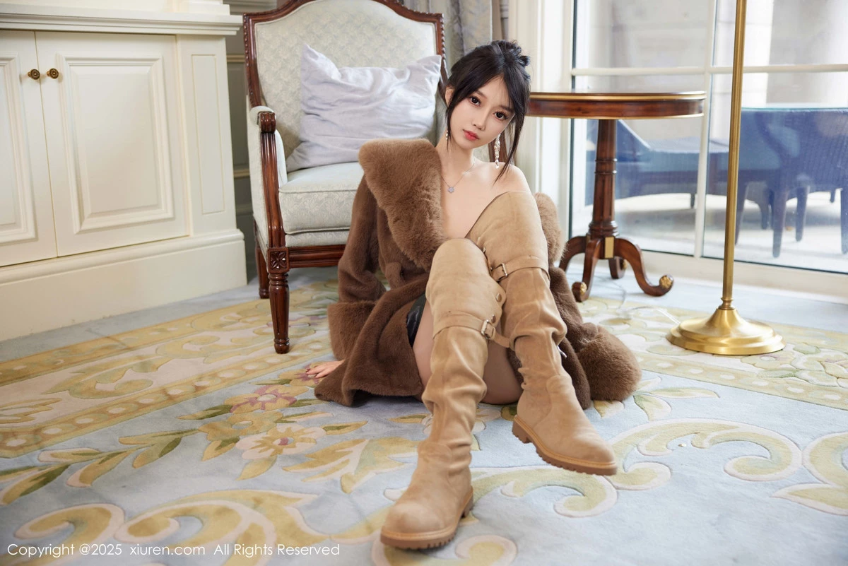 秀人集.com_[XiuRen秀人网]No.9919_模特玥儿玥er性感咖啡色毛衣配超薄无内黑丝秀惹火身材诱惑写真91P