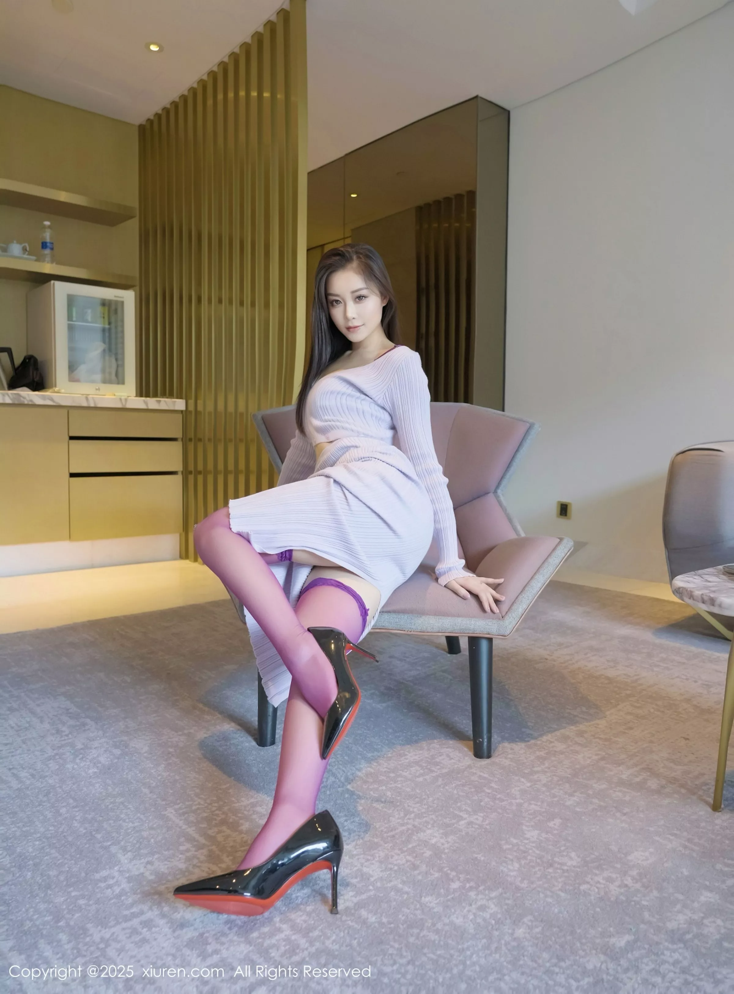 秀人集.com_[XiuRen秀人网]No.10151_新人模特兰滢滢性感紫色情趣内衣配紫丝吊袜秀凹凸身材诱惑写真56P