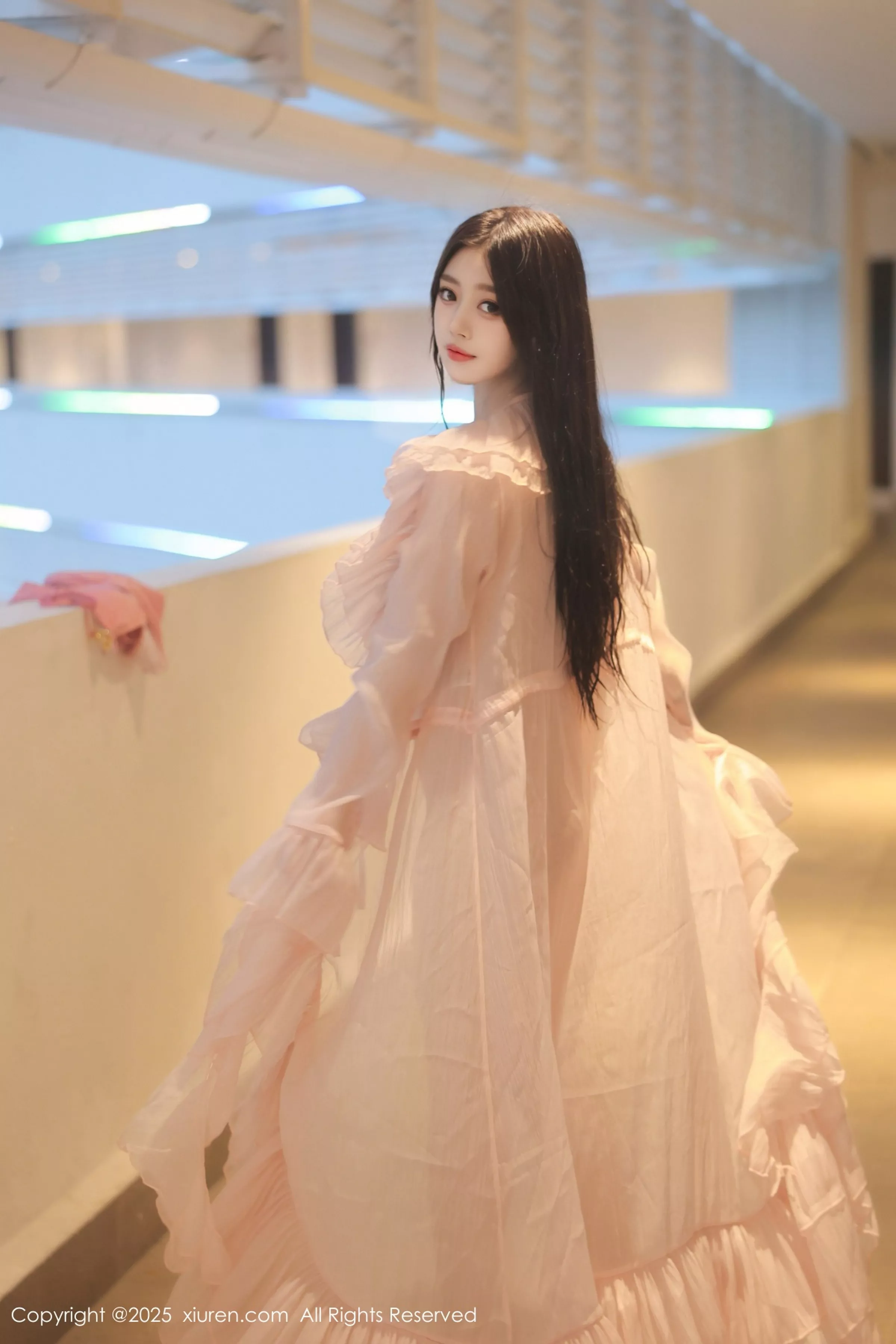 秀人集.com_[XiuRen秀人网]No.10160_模特蛋蛋宝性感粉色薄纱服饰露粉色比基尼秀丰腴身材诱惑写真66P