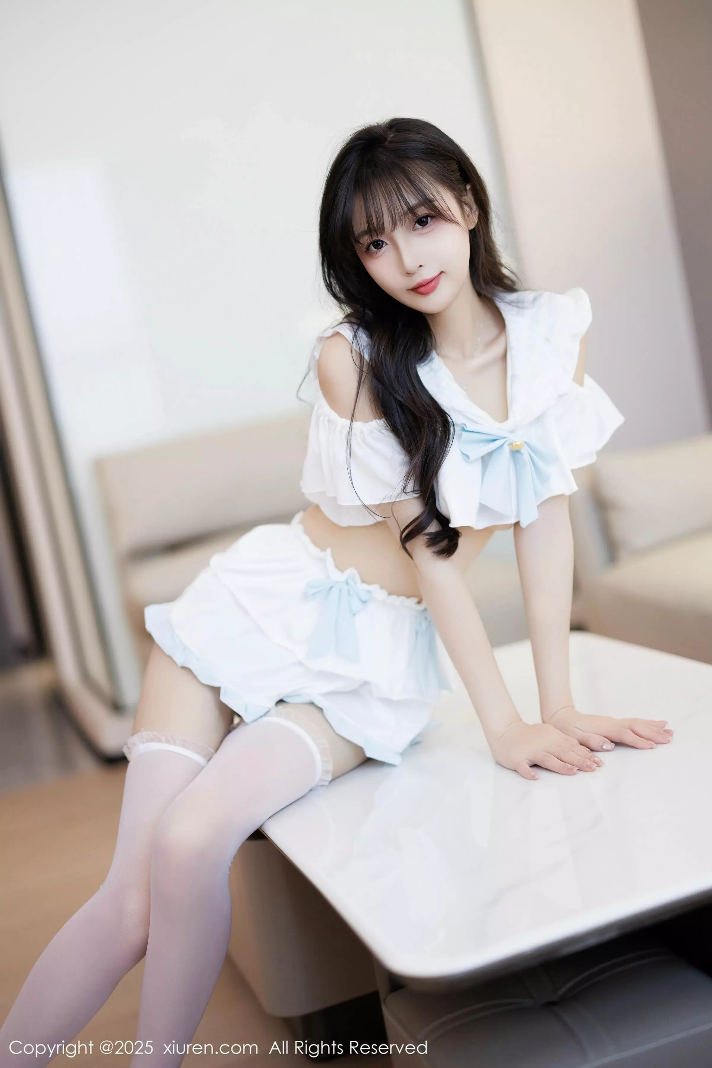 秀人集.com_[XiuRen秀人网]No.10067_模特樱桃小阑子性感白色上衣配黑短裙秀曼妙身姿迷人诱惑写真83P